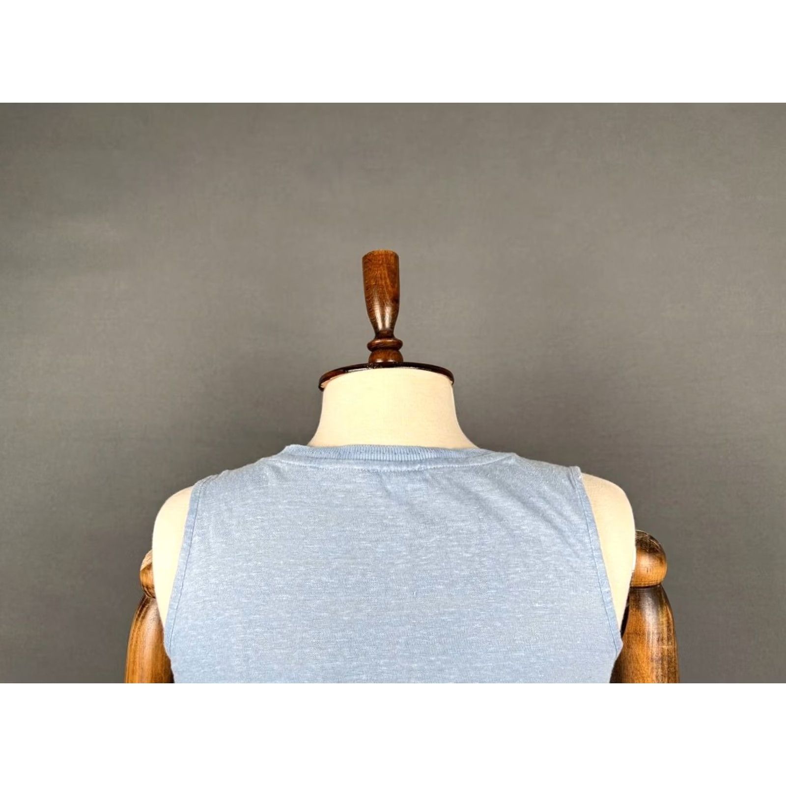 Vintage CLAUDIE PIERLOT Tank Top Womens Size 1 Blue Sleeveless Scoop Neck Viscous Shirt Casual, Party/Cocktail, Travel US Shipping Ready Womens Size XS / US 0-2 / IT 36-38 - 8 Thumbnail