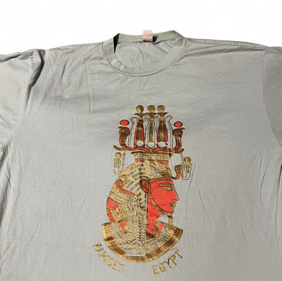 Other AUTHENTIC 80s Ramses Egypt Exhibition Tee (Made in Egypt) Size US L / EU 52-54 / 3 - 1 Thumbnail