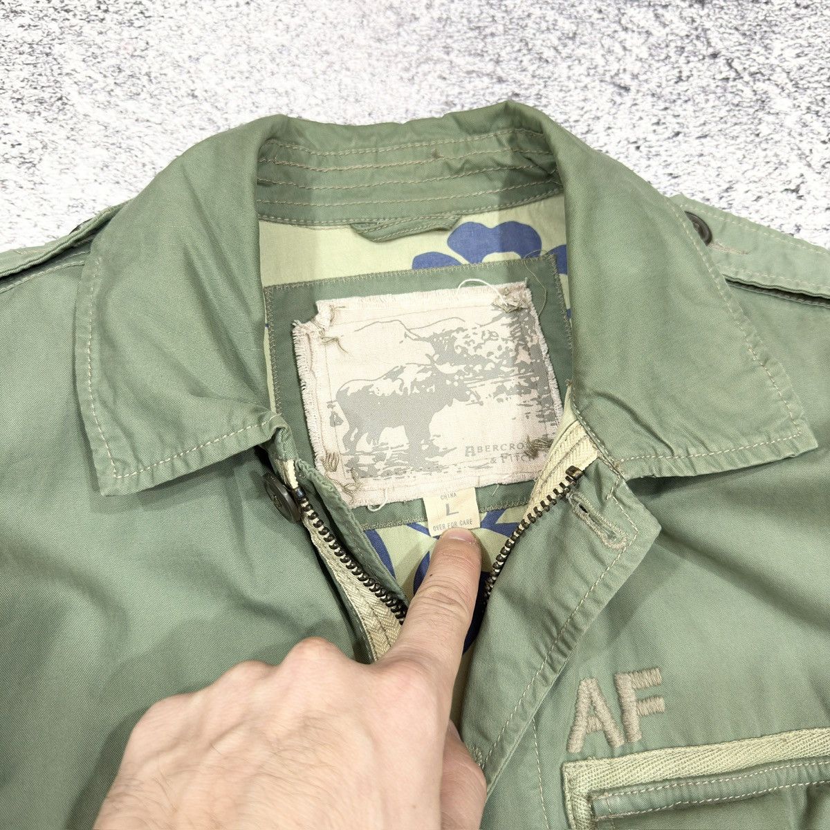 Abercrombie & Fitch Abercrombie&Fitch Mens Jacket L size Size US L / EU 52-54 / 3 - 6 Thumbnail