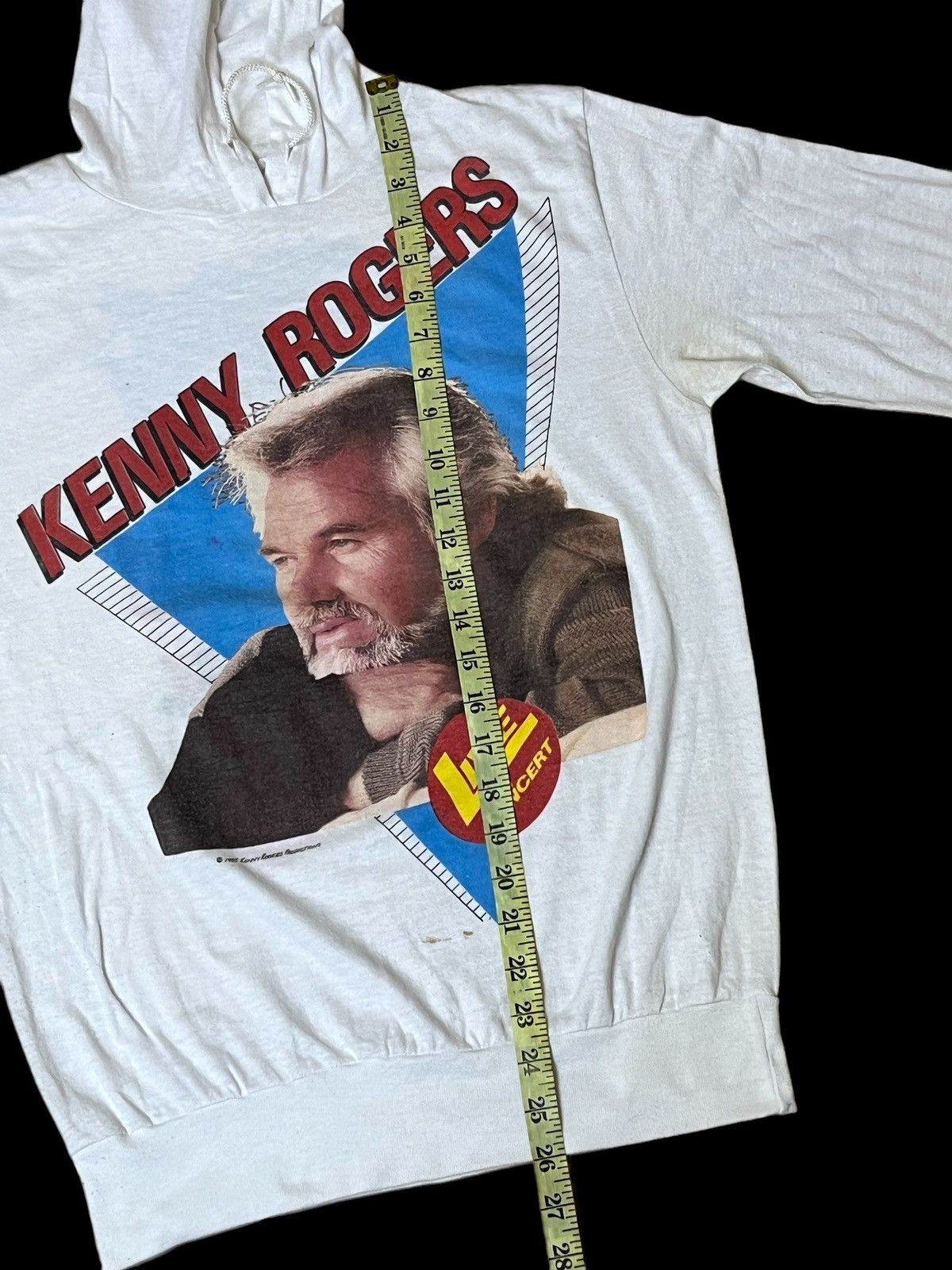 Band Tees RARE🔥VINTAGE 80s KENNY ROGERS TOUR 1985 PAPER THIN HOODIES Size US S / EU 44-46 / 1 - 10 Thumbnail