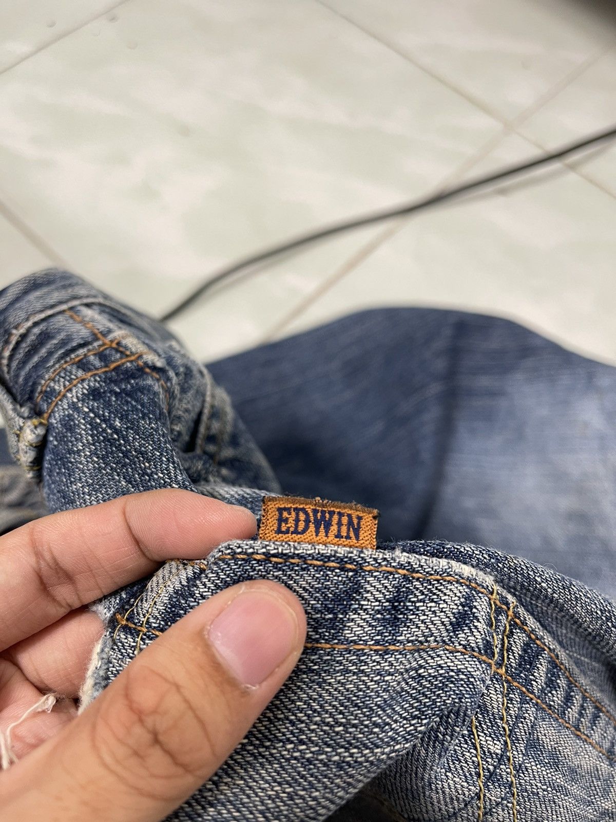 Edwin Vintage Edwin 505ZX Selvedge Denim Size US 34 / EU 50 - 17 Thumbnail