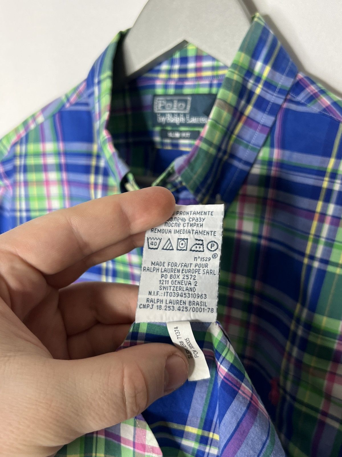 Polo Ralph Lauren Polo Ralph Lauren Plaid Multicolour Shirt Long Sleeve Size US M / EU 48-50 / 2 - 9 Thumbnail