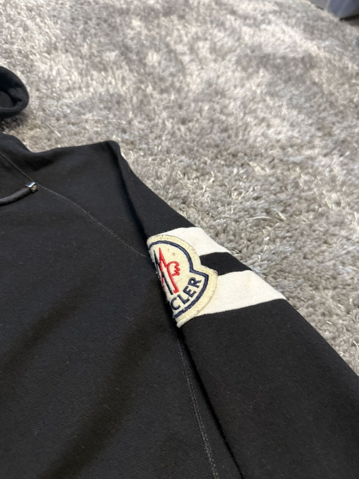 Moncler Moncler Big Logo Maglia Cardigan Zip Hoodie / Sweater Size M / US 6-8 / IT 42-44 - 2 Thumbnail