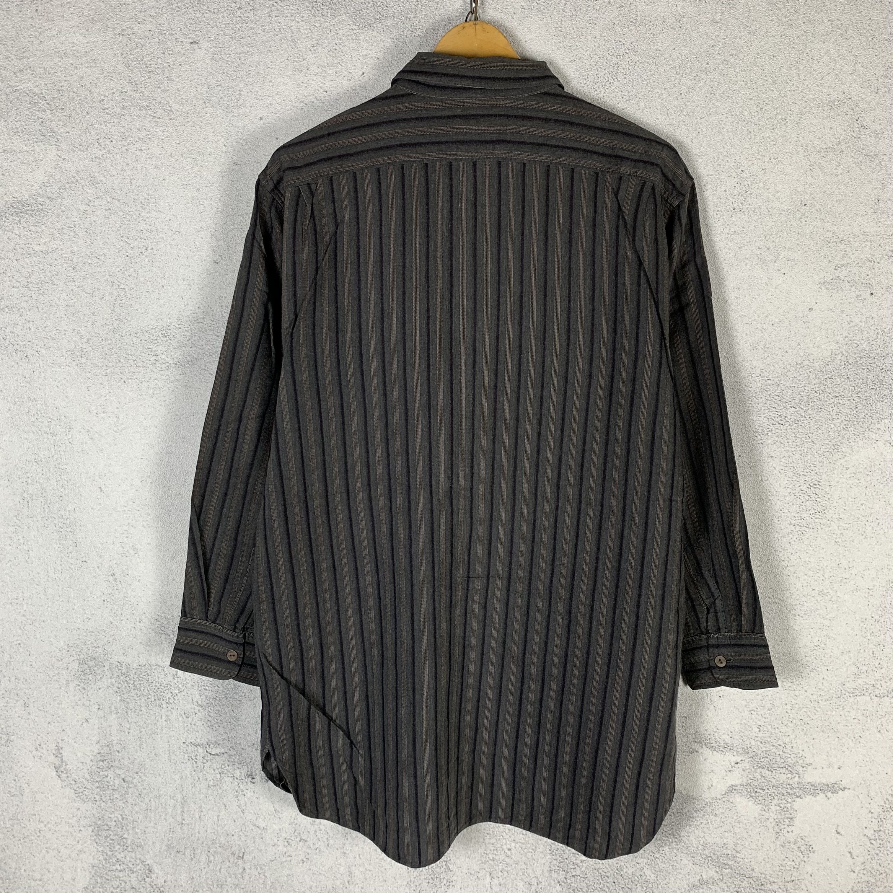 Dries Van Noten Dries Van Noten Striped Shirt Size US M / EU 48-50 / 2 - 2 Thumbnail