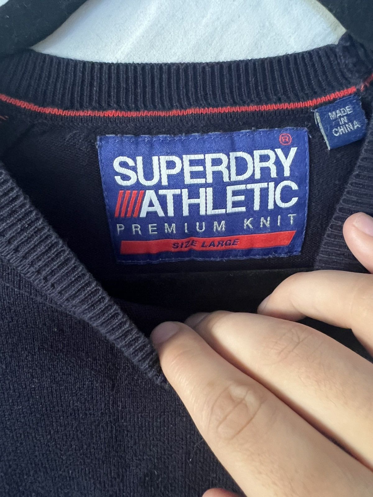 Superdry Superdry Athletic SD Crew Neck Jumper Size US L / EU 52-54 / 3 - 4 Thumbnail
