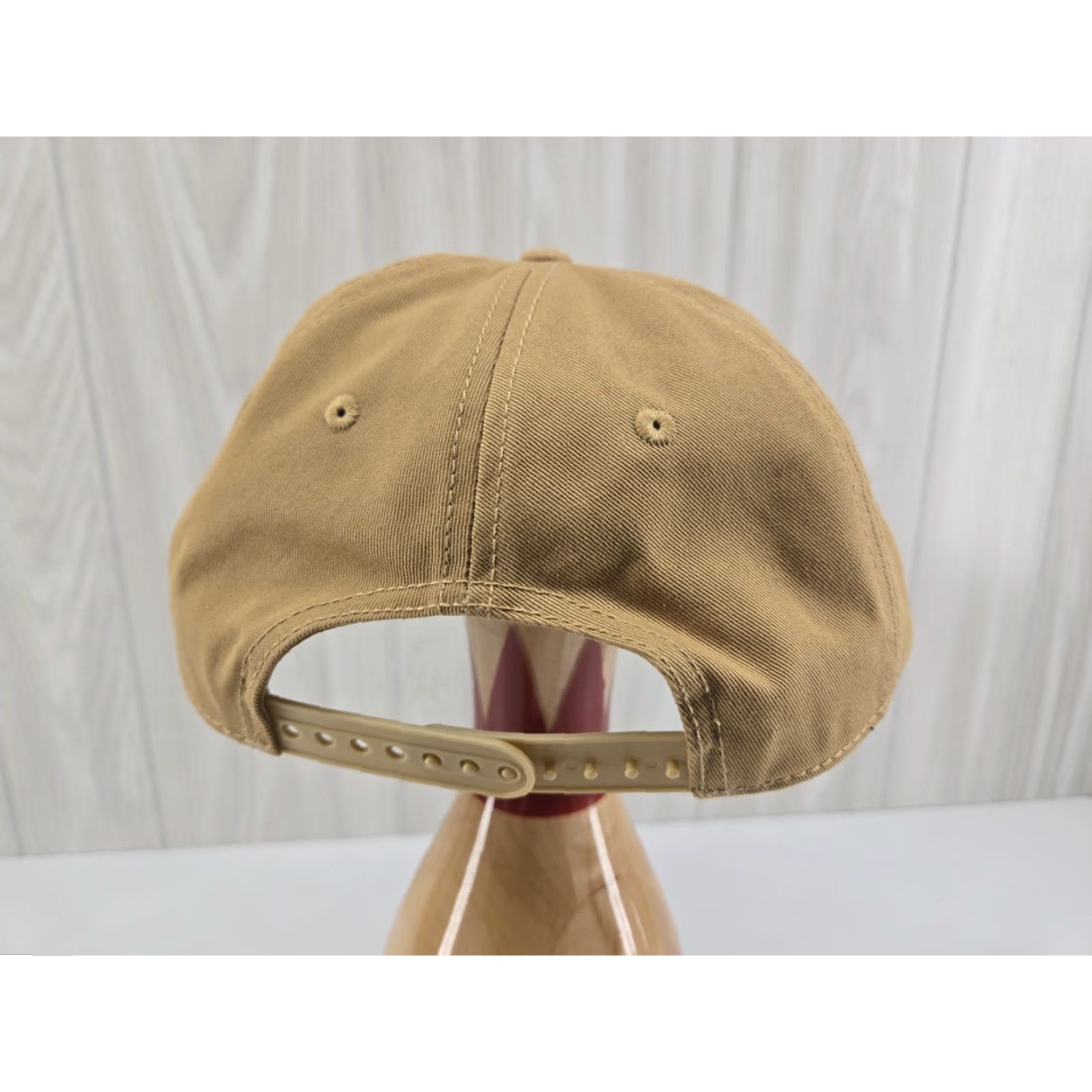 Vintage Miller High Life Hat Cap Snap Back Brown Khaki Rope Trucker Logo Beer Adult Mens Mens Cap Hat Time 80s Retro Size ONE SIZE - 7 Thumbnail