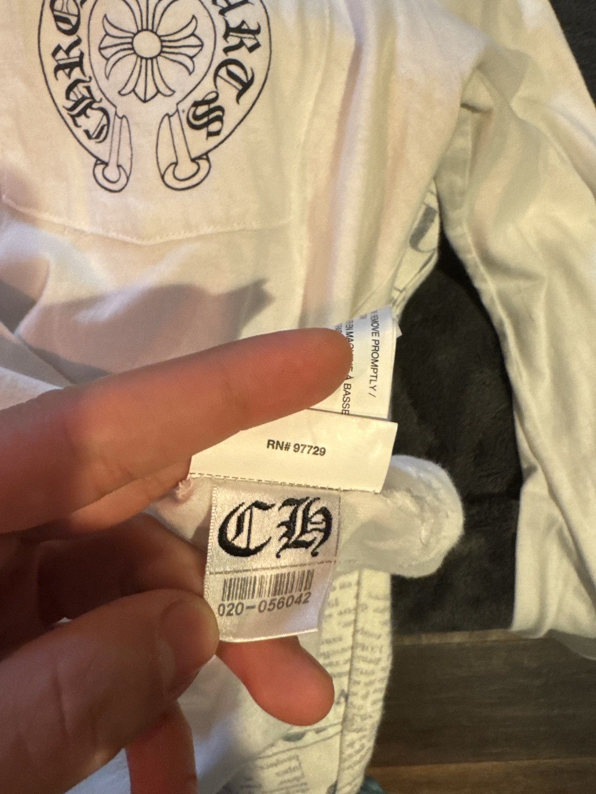 Chrome Hearts Chrome hearts long sleeve multi color Size US S / EU 44-46 / 1 - 9 Thumbnail