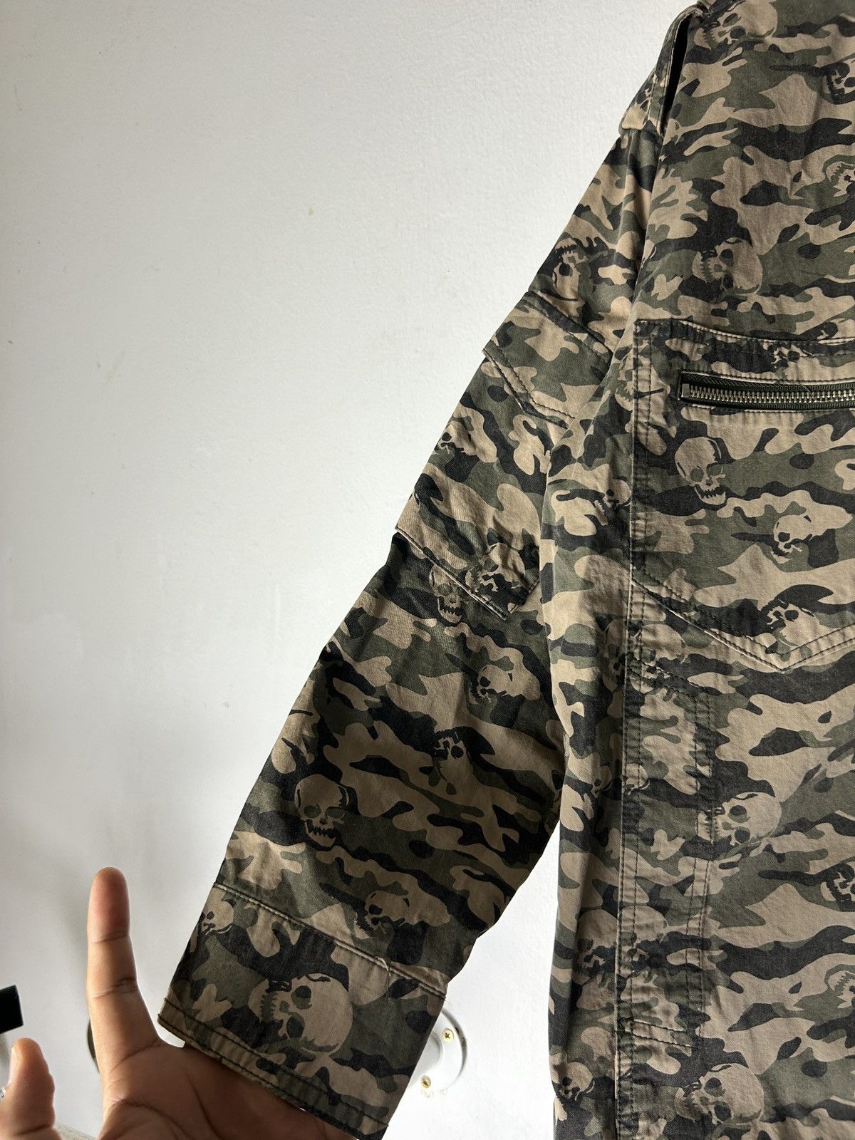Codes Combine Codes Combine Skull Punk Design Army Jacket - number nine Size US L / EU 52-54 / 3 - 4 Thumbnail