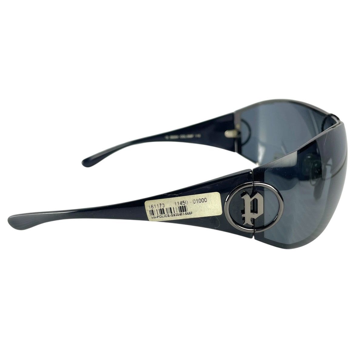 Vintage Vintage Y2K Italy Police S8304 COL.568F Sunglasses Size ONE SIZE - 9 Thumbnail