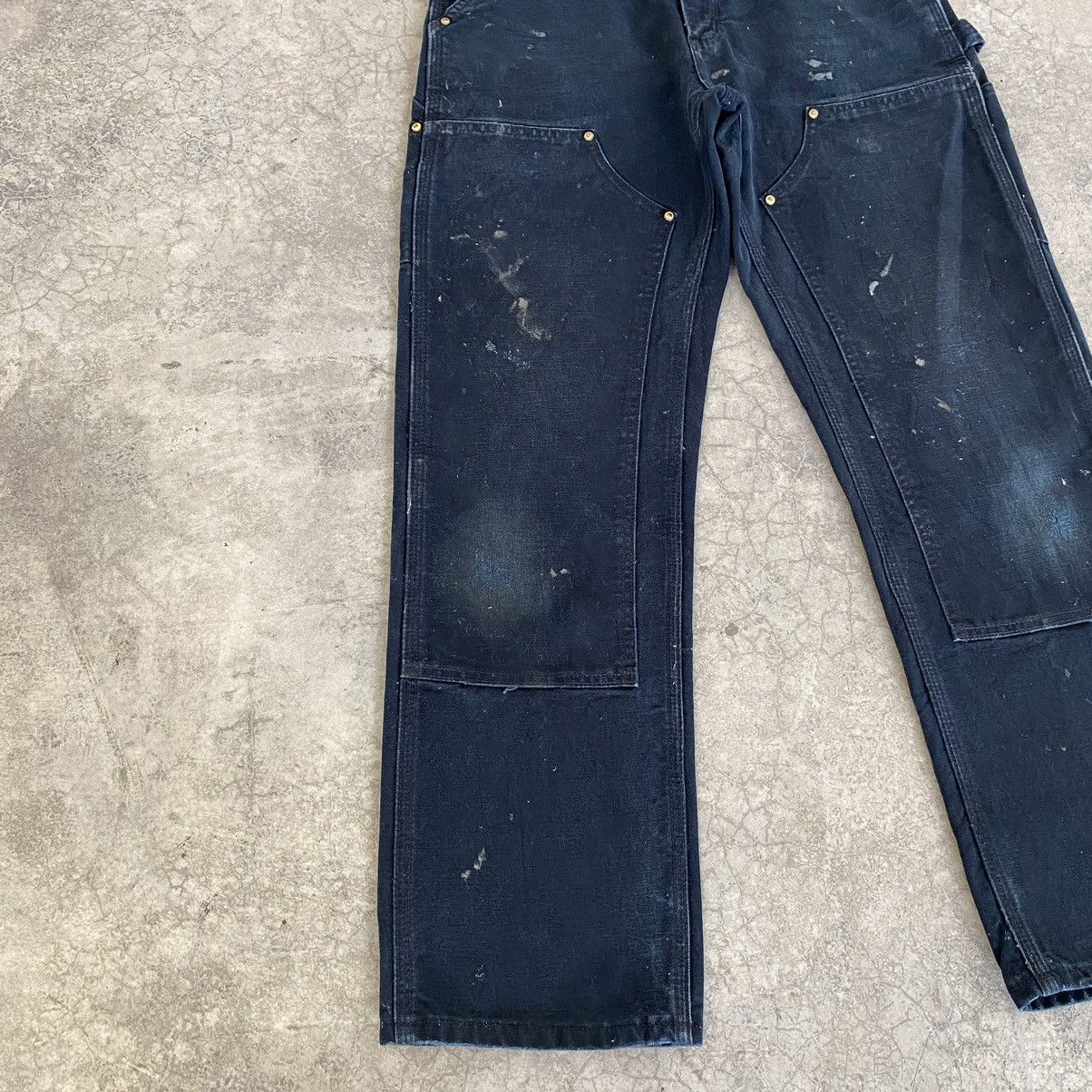 Carhartt VTG Carhartt Double Knee Splatter Carpenter Pants Size US 29 - 6 Thumbnail