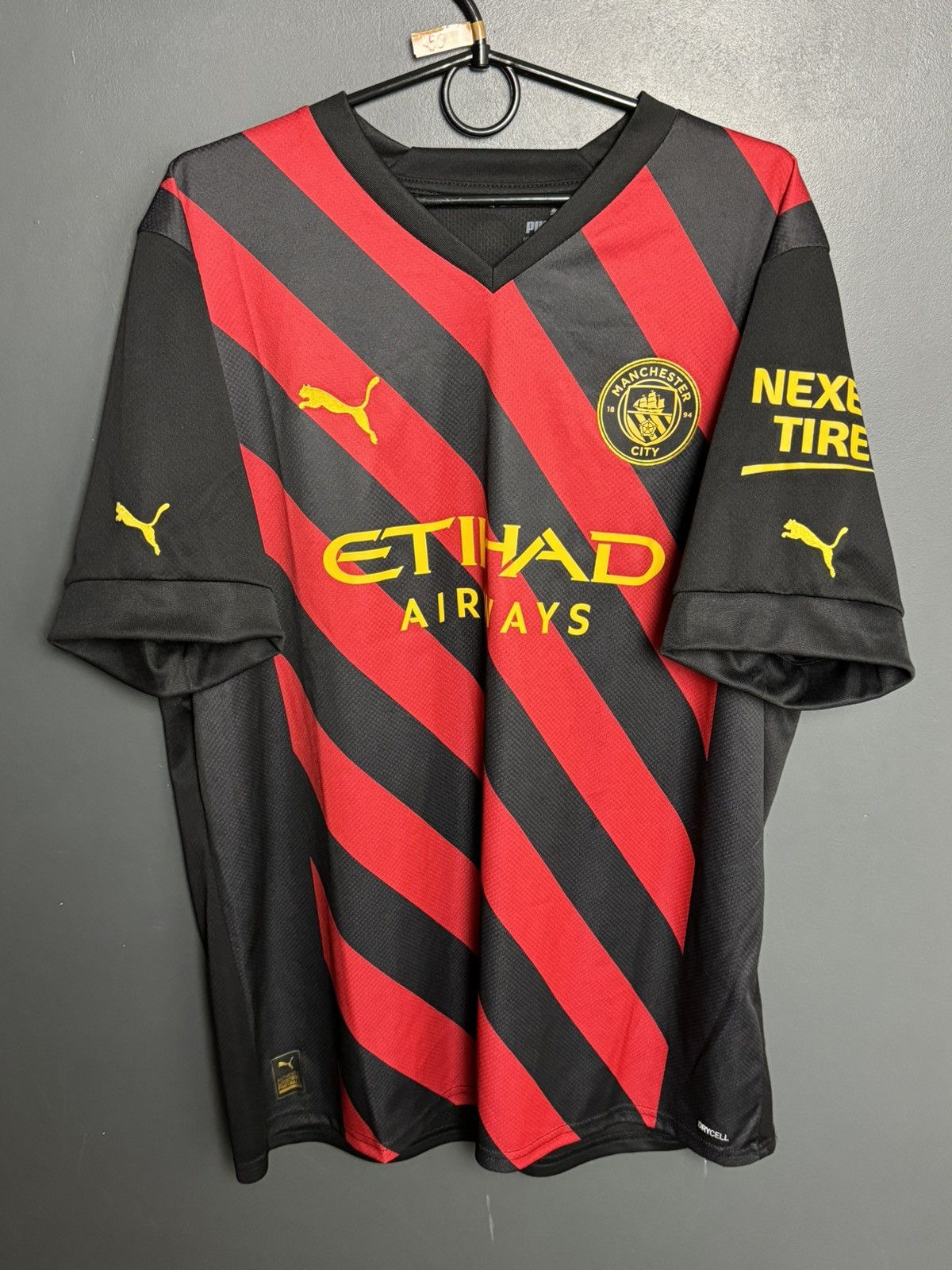 Puma Manchester City 22/23 Away Football Jersey Size US XL / EU 56 / 4 - 1 Thumbnail