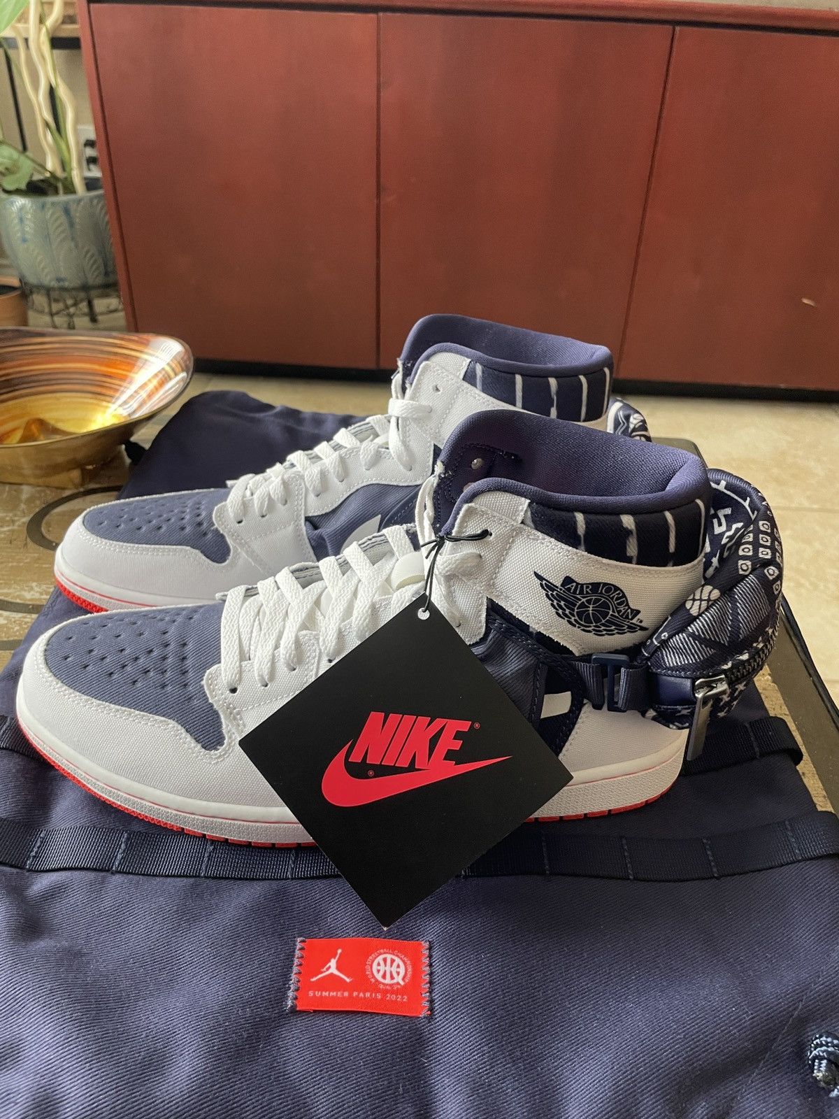 Jordan Brand Jordan 1 High Retro OG SP Utility Quai 54 nwt Size US 11 / EU 44 - 3 Thumbnail