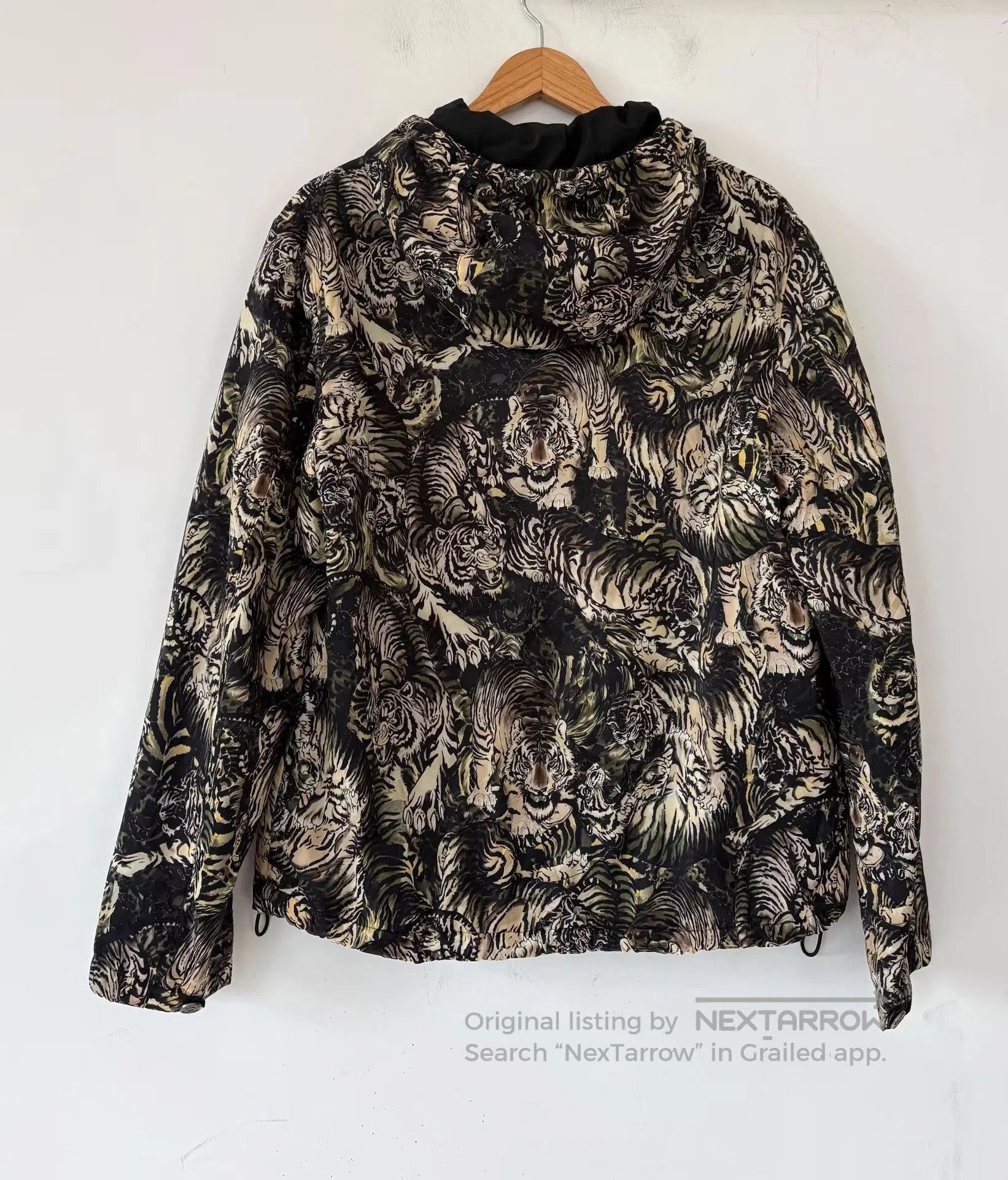 Roberto Cavalli Multi Print Hooded Light Jacket. Size US M / EU 48-50 / 2 - 2 Thumbnail
