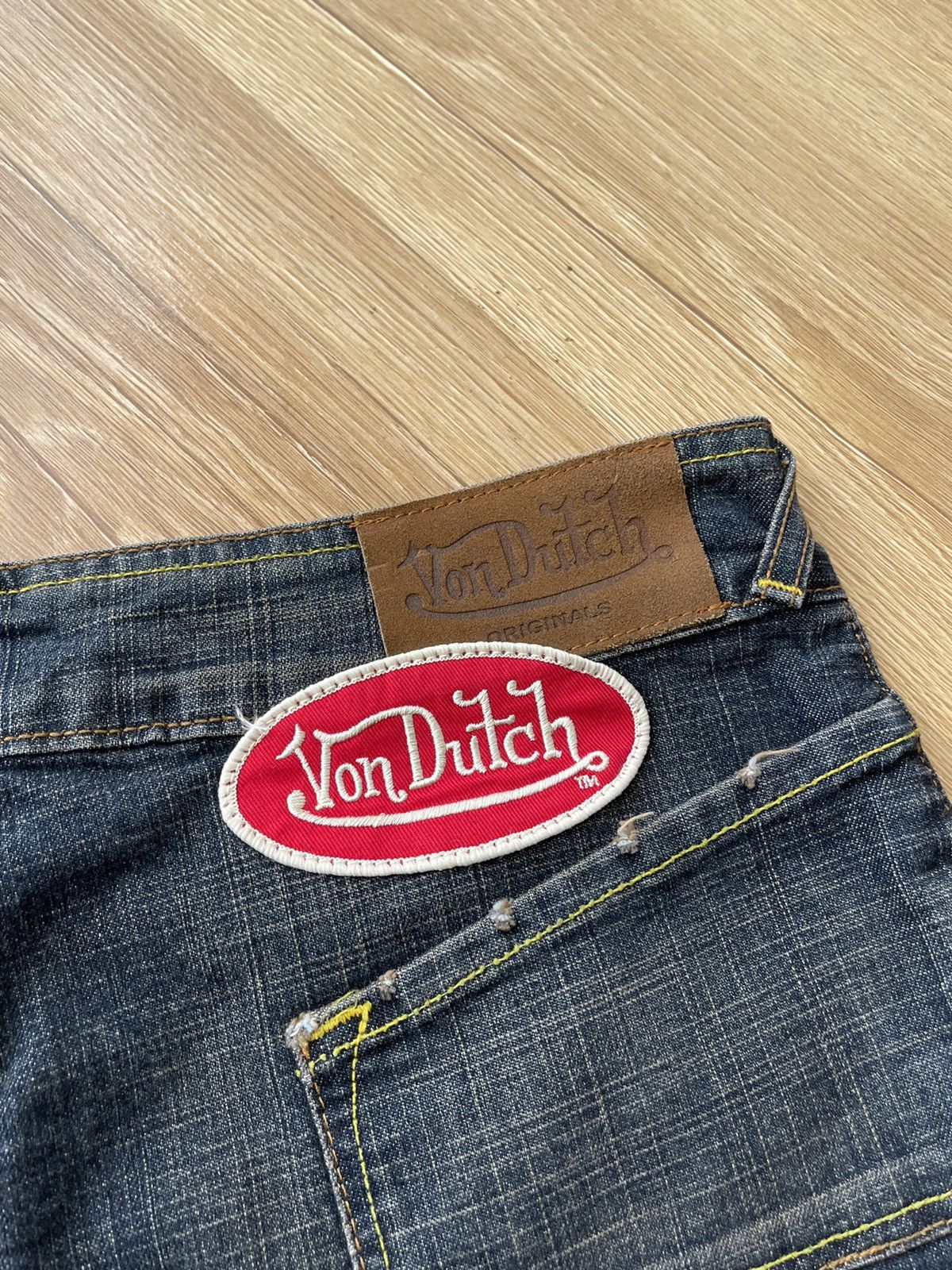 Von Dutch Vintage Von Dutch Denim Zipper Skirt Size M y2k Size 30" / US 8 / IT 44 - 2 Thumbnail