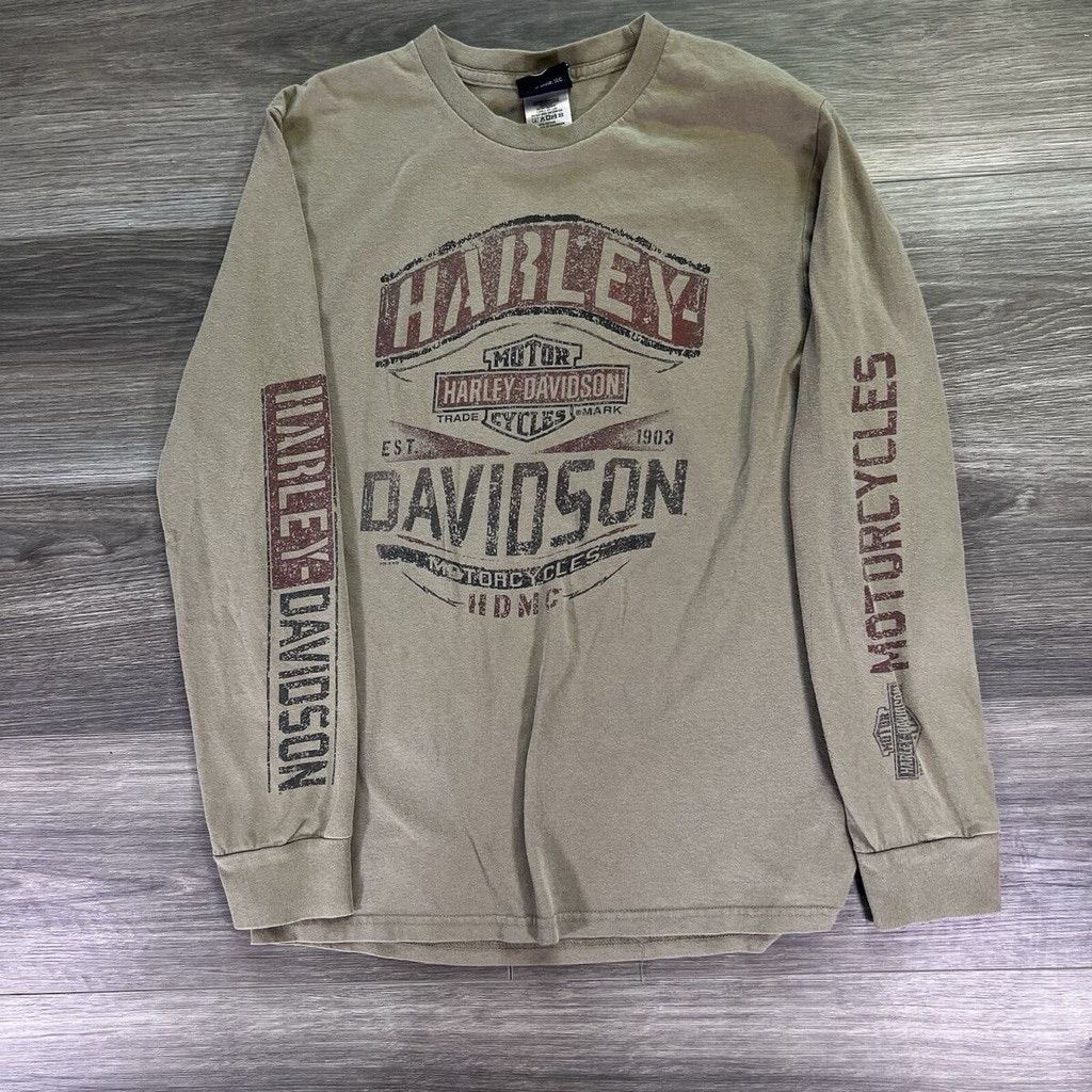 Harley Davidson Harley Davidson long Sleeve T-Shirt Size XL Size US XL / EU 56 / 4 - 1 Thumbnail