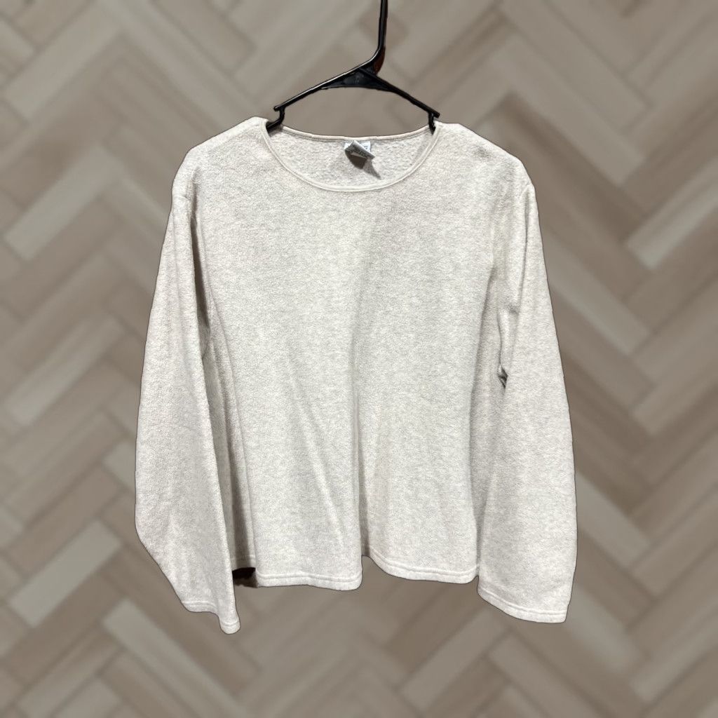 Old Navy Old Navy Sweatshirt Crewneck Fleece Beige Womens 2XL Size 2XL Pullover Raglan Long Sleeve Casual Size XXL / US 16-18 / IT 52-54 - 1 Thumbnail