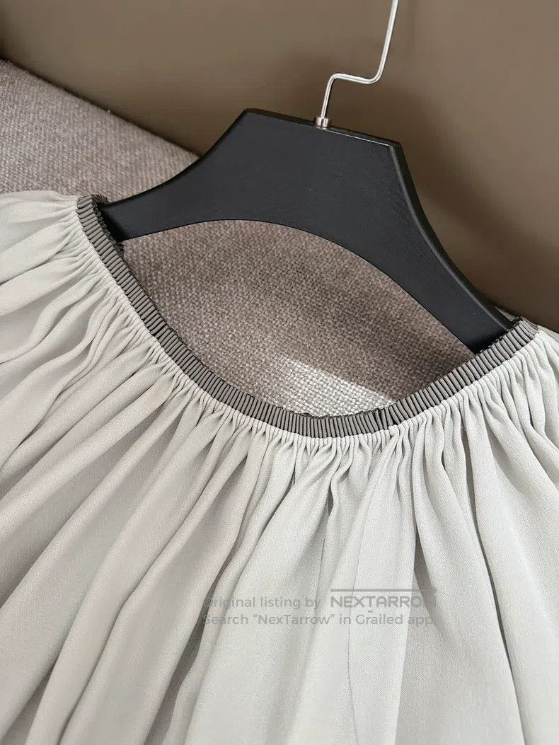 The Row The row Short sleeves with pleated collar Size S / US 4 / IT 40 - 2 Thumbnail