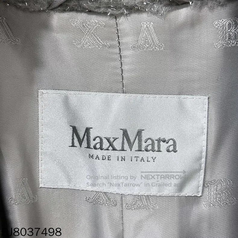 Max Mara Max Mara Silver thread teddy coat Size M / US 6-8 / IT 42-44 - 6 Thumbnail