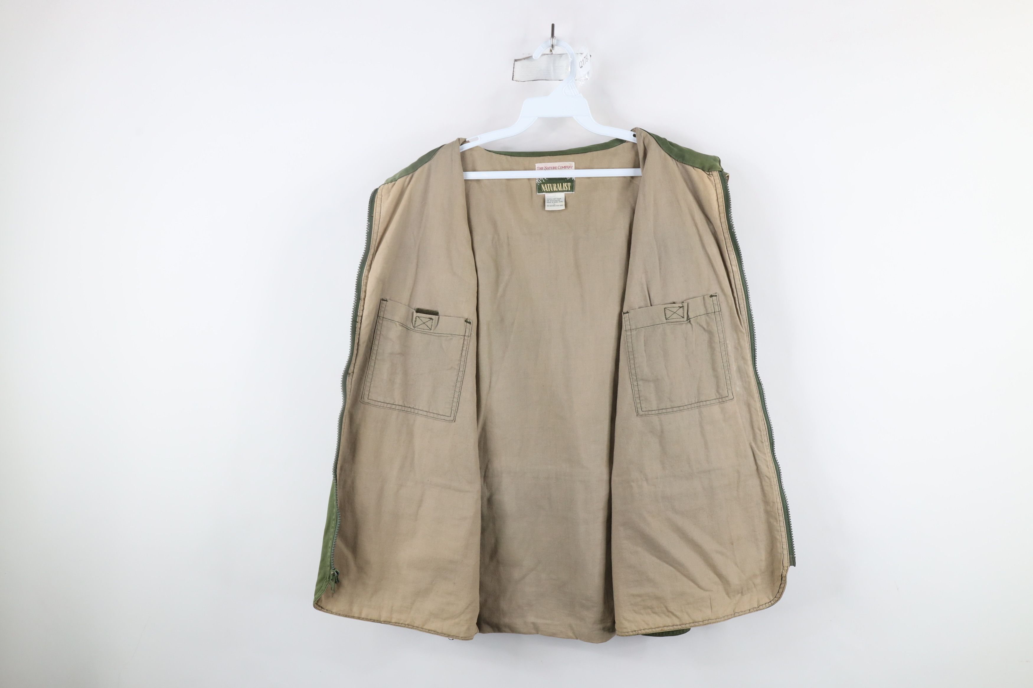 Vintage Vintage 90s Streetwear Hooded Fly Fishing Vest Jacket Size US L / EU 52-54 / 3 - 9 Thumbnail