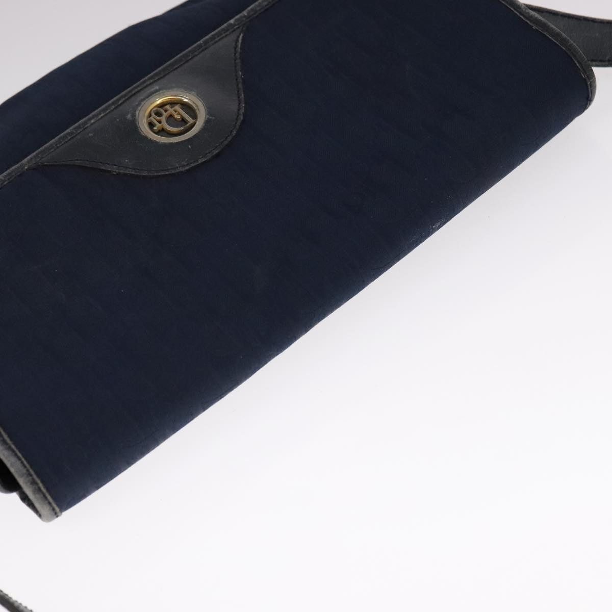 Dior DIOR Trotter Canvas Shoulder Bag Navy Size ONE SIZE - 6 Thumbnail