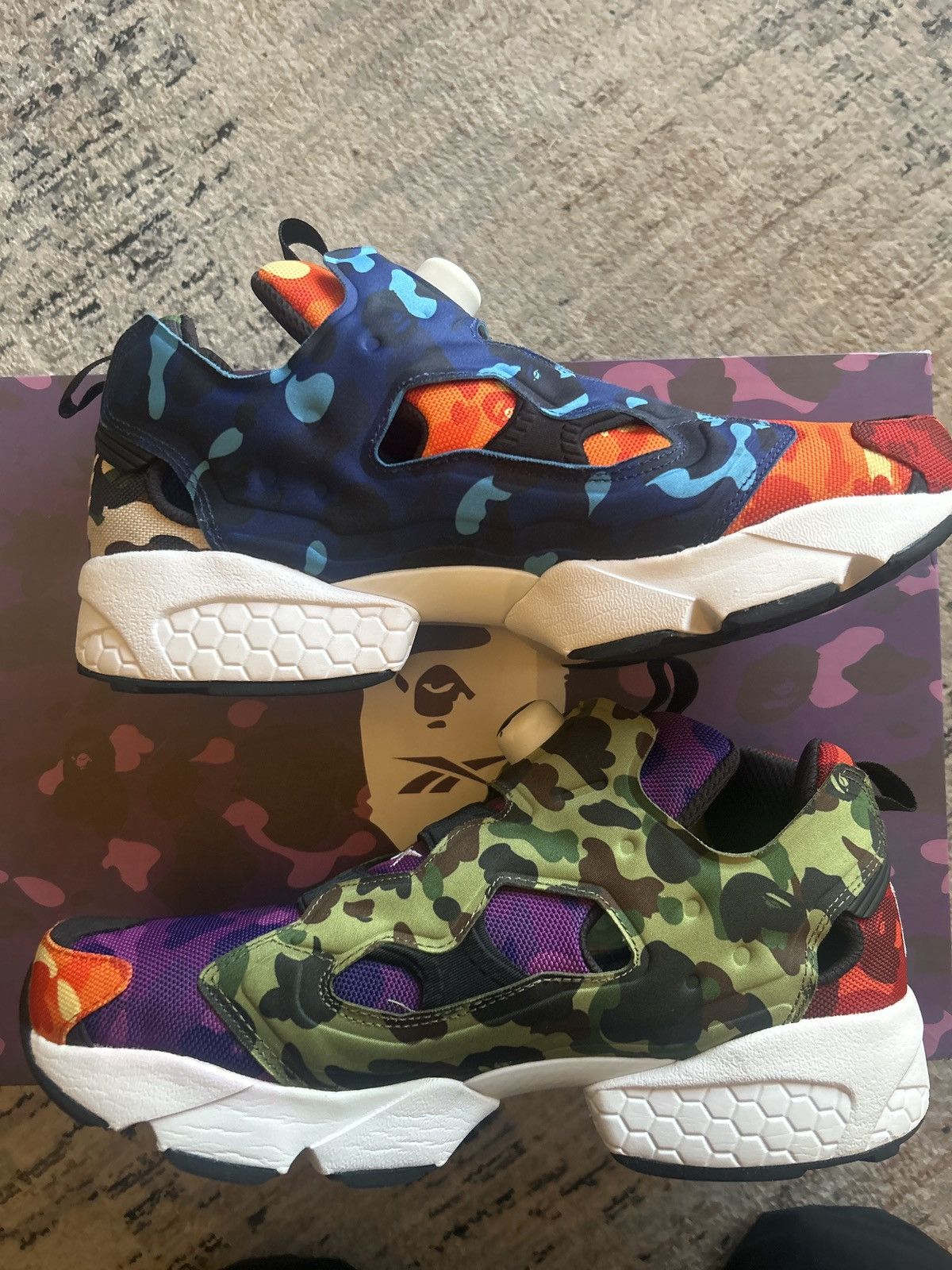 Bape × Reebok Bape x Reebok InstaPump Fury Size US 11 / EU 44 - 1 Thumbnail