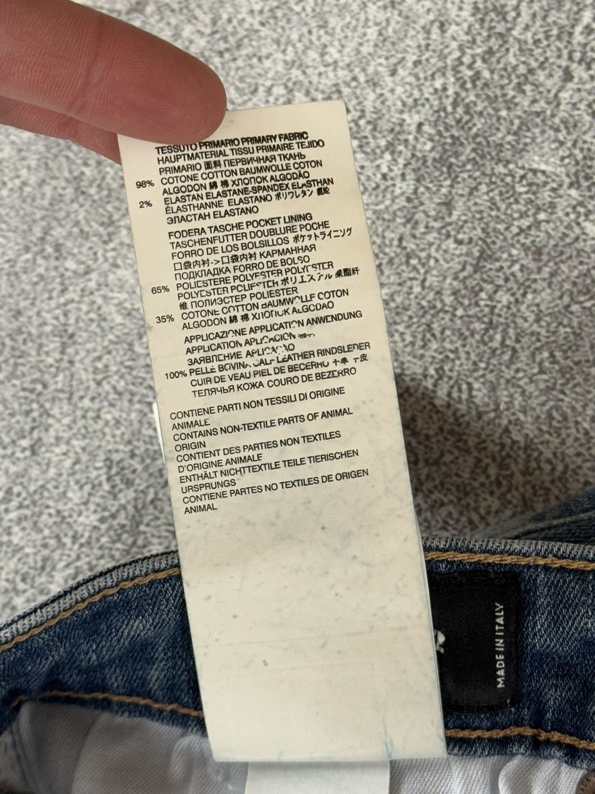 Dsquared2 Dsquared2 48 denim pant trouser Jean chino distressed skater Size US 34 / EU 50 - 12 Thumbnail