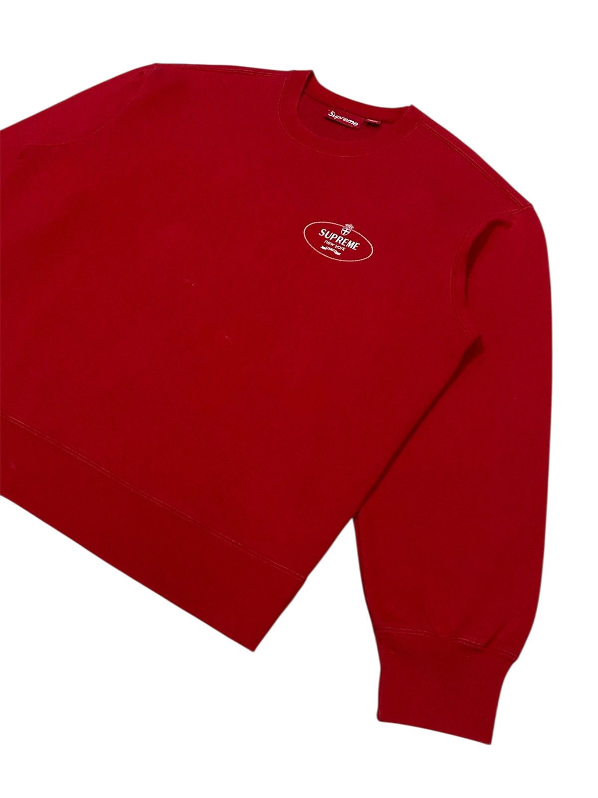 Supreme Supereme FW24 Crest Crewneck Sweatshirt Size US S / EU 44-46 / 1 - 22 Thumbnail