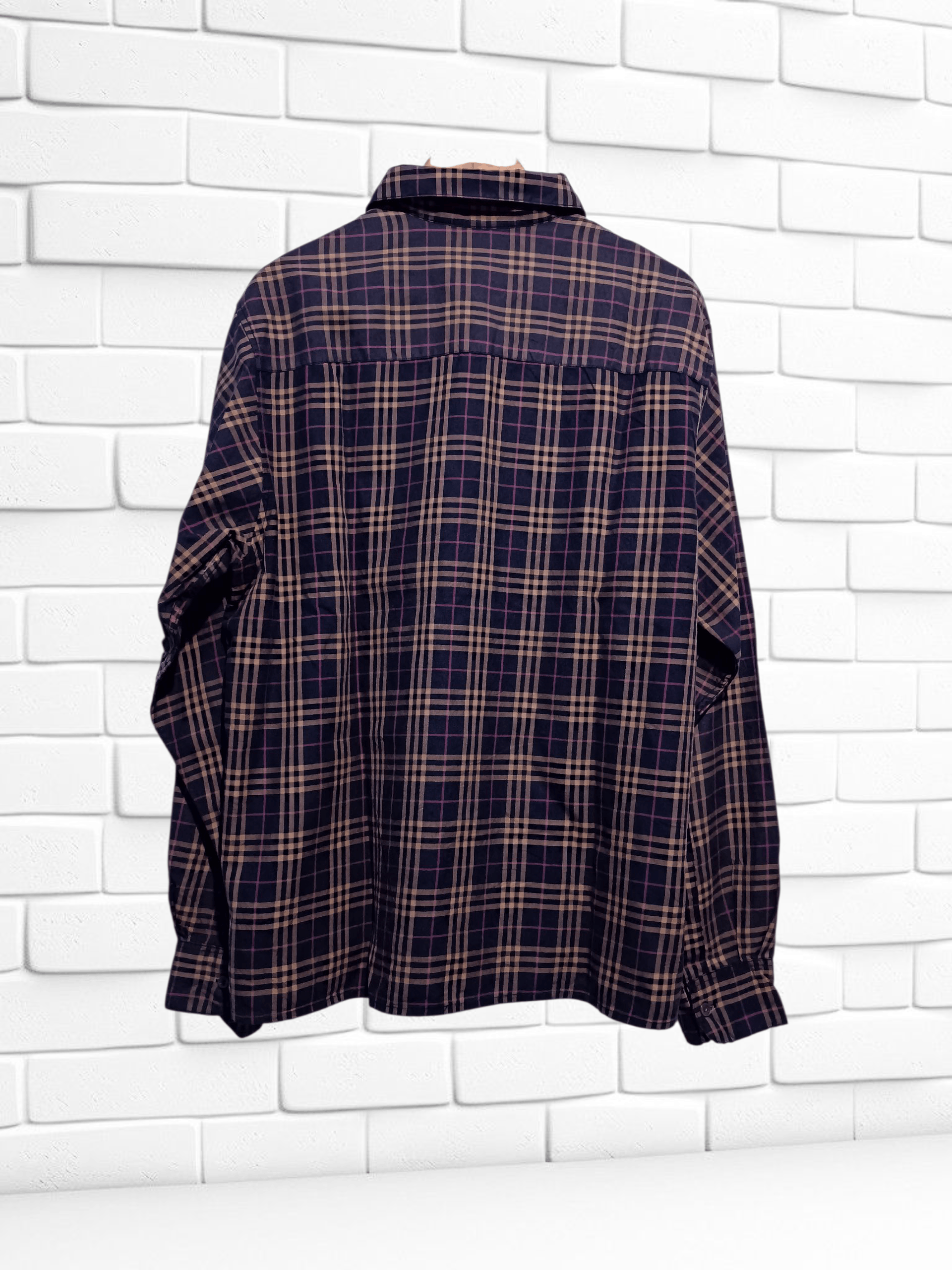 Burberry Vintage Burberry Shirt Size US L / EU 52-54 / 3 - 4 Thumbnail