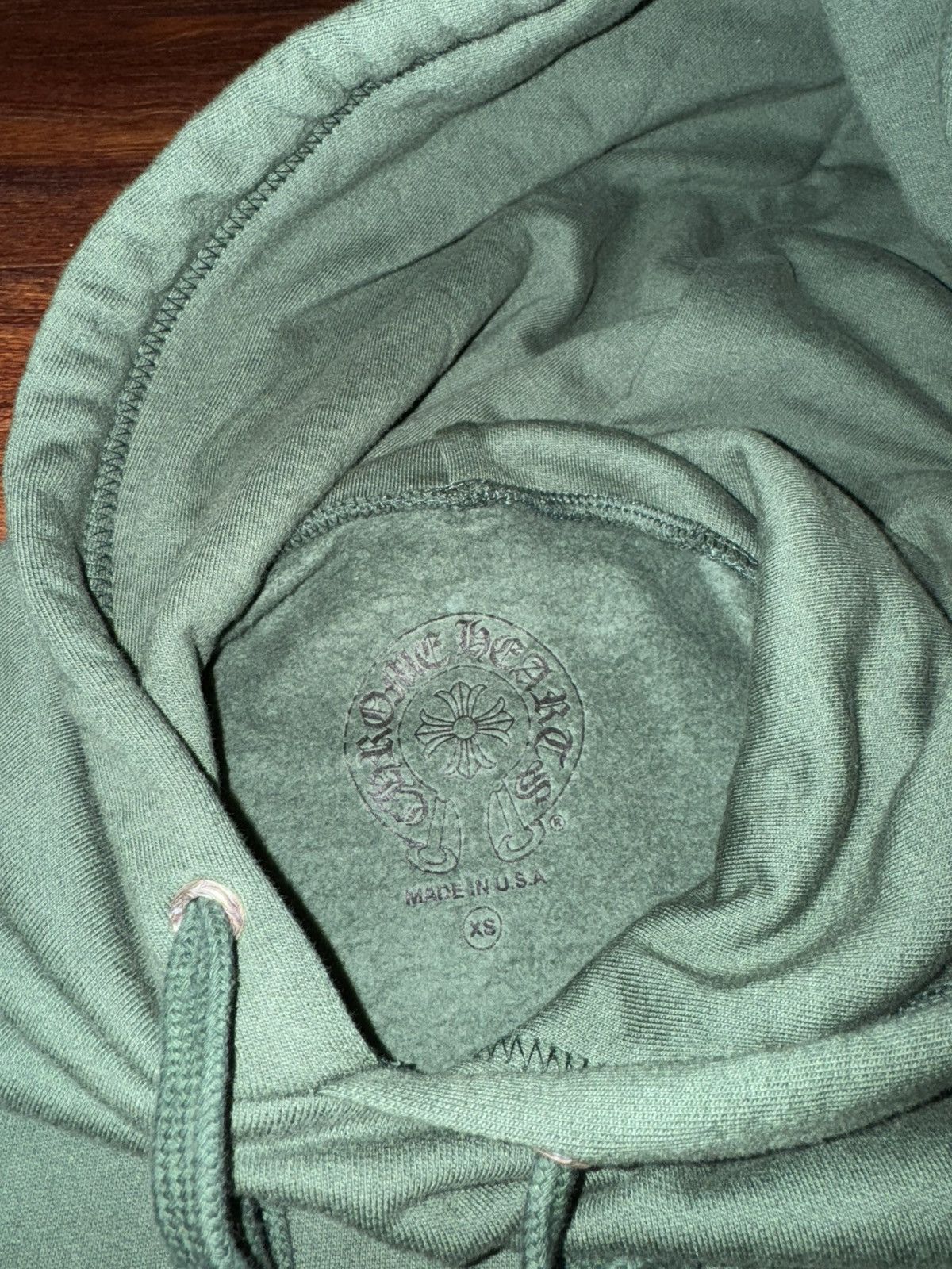 Chrome Hearts Chrome Hearts Green Hoodie Size US XS / EU 42 / 0 - 4 Thumbnail