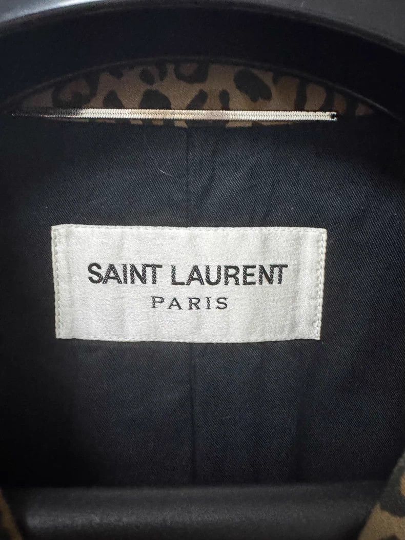 Saint Laurent Paris Saint Laurent Paris 16ss Show Double Breasted Caramel Leopa Size US S / EU 44-46 / 1 - 6 Thumbnail