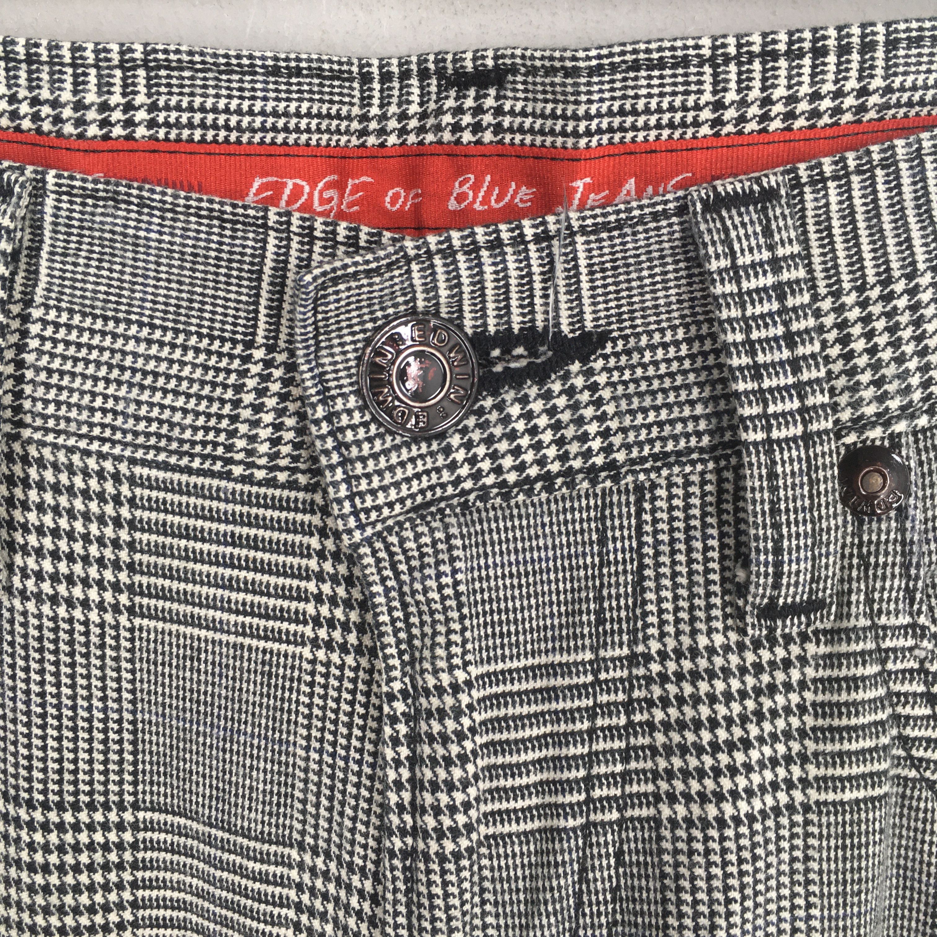 Edwin Size 32x33 Edwin Casual Tartan Plaid Checked Pants S1280 Size US 32 / EU 48 - 5 Thumbnail