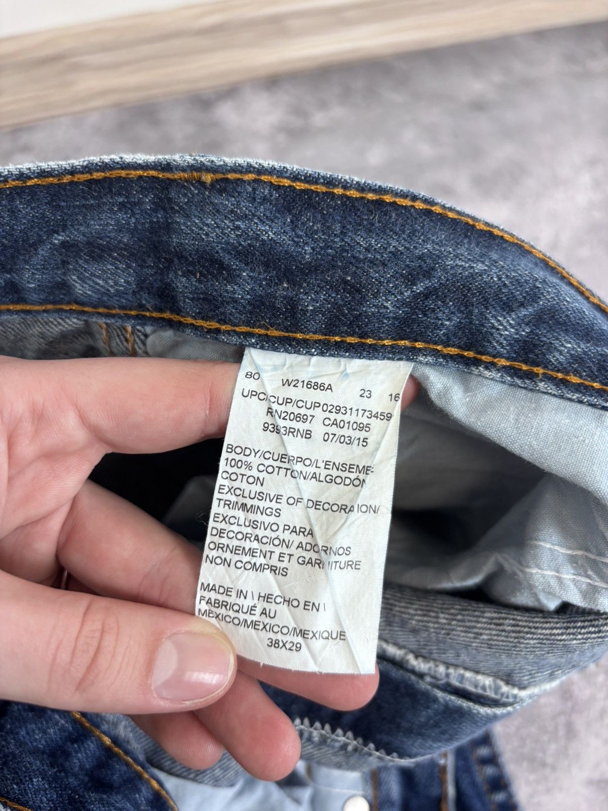 Dickies Vintage Dickies Men’s Indigo Blue Hype Denim Jeans Size US 38 / EU 54 - 17 Thumbnail