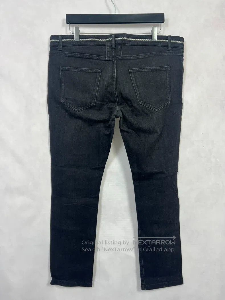 Saint Laurent Paris Saint Laurent Paris Multi-Zip Black Denim Pants Size US 36 / EU 52 - 2 Thumbnail