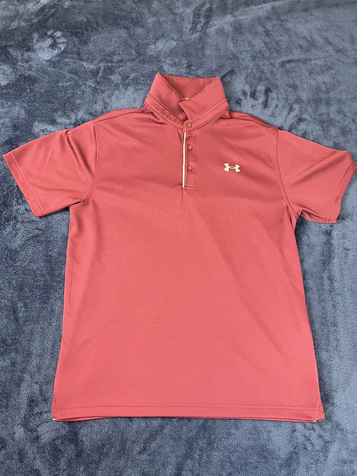 Under Armour Under Armour Men’s Large Coral Red Performance Golf Polo Size US L / EU 52-54 / 3 - 1 Thumbnail