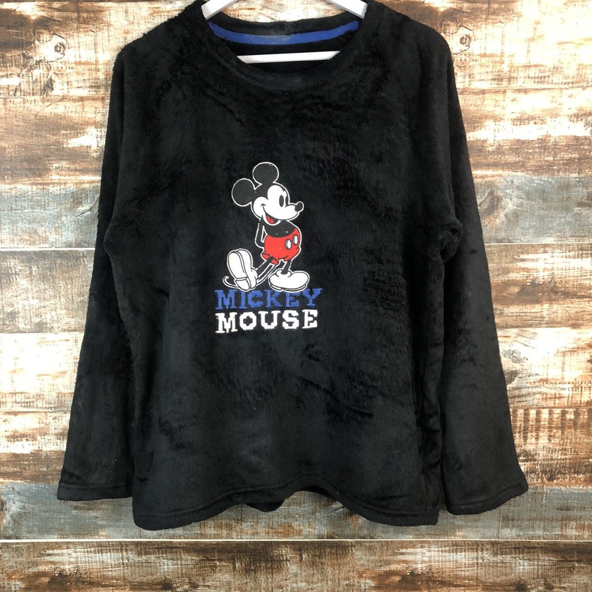 GU × Mickey Mouse GU Mickey Mouse fleece Black Knitwear #A2012 Size US M / EU 48-50 / 2 - 3 Thumbnail