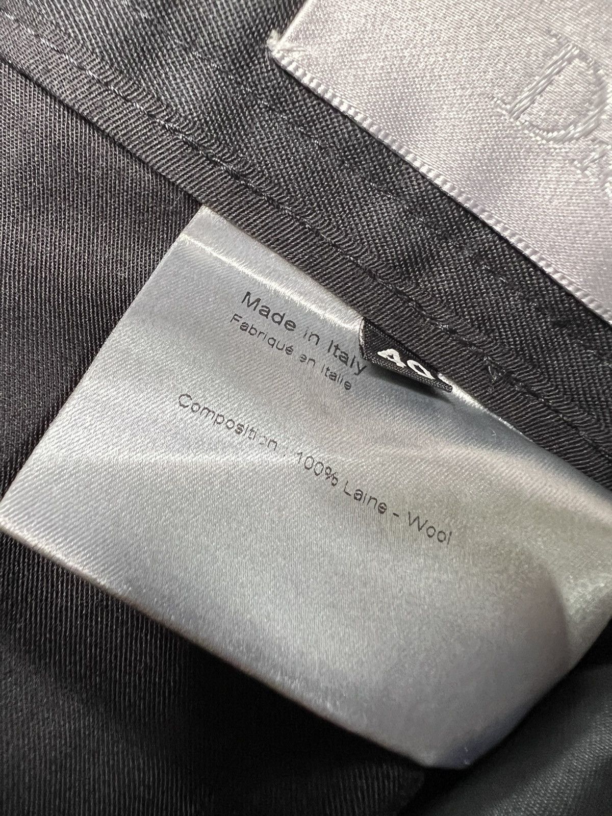 Dior × Hedi Slimane Dior x Hedi Slimane F/W 2002 “Reflexion” Stack Wool Trouser Size US 28 / EU 44 - 10 Thumbnail