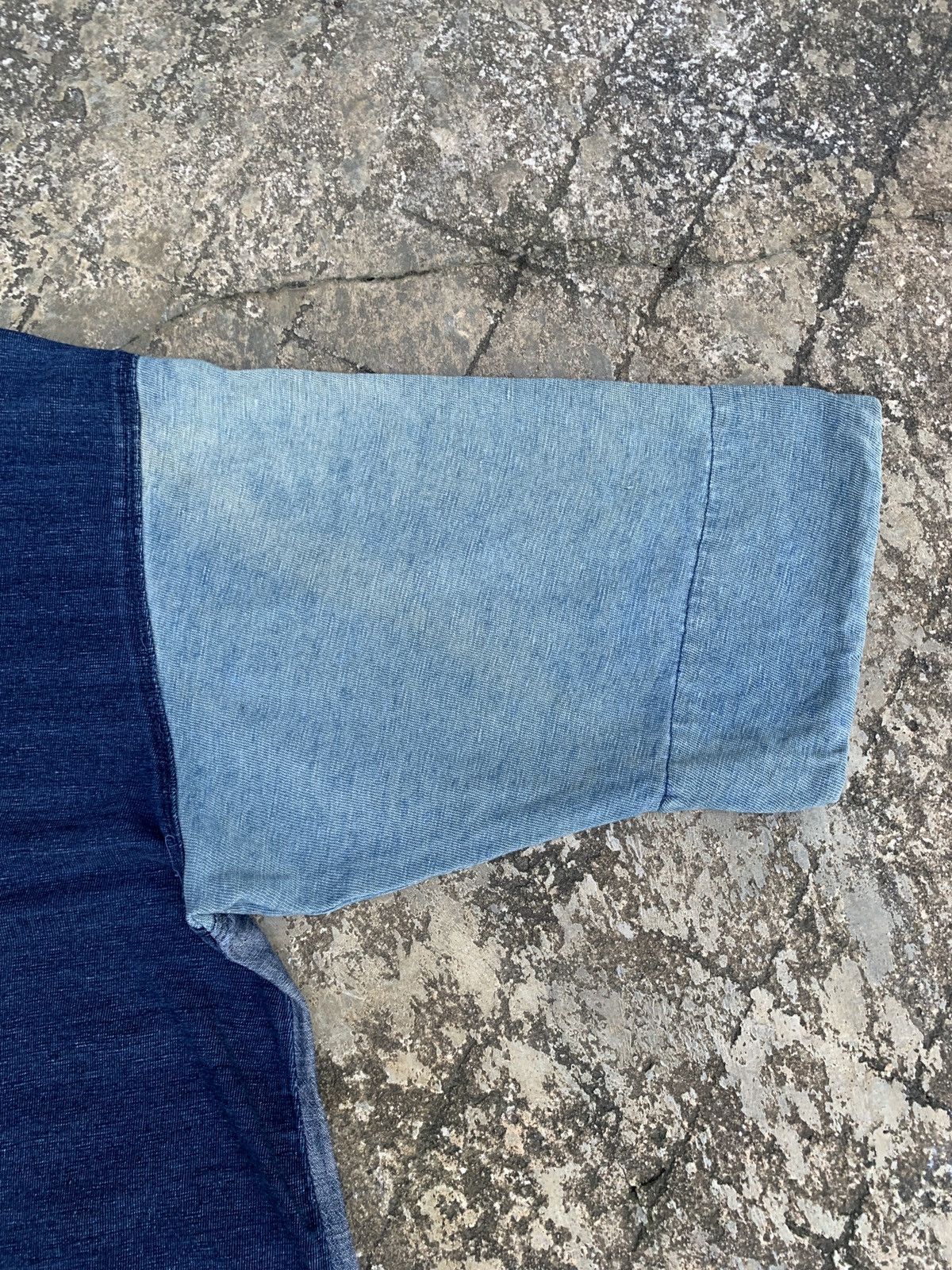 45rpm × Japanese Brand 45rpm Japan Faded Indigo Natural Color Denim Tee Size US L / EU 52-54 / 3 - 11 Thumbnail