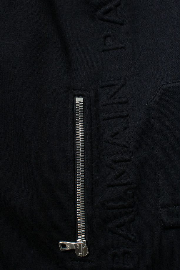 Balmain Balmain, black joggers with embossed logo Size US 30 / EU 46 - 8 Thumbnail