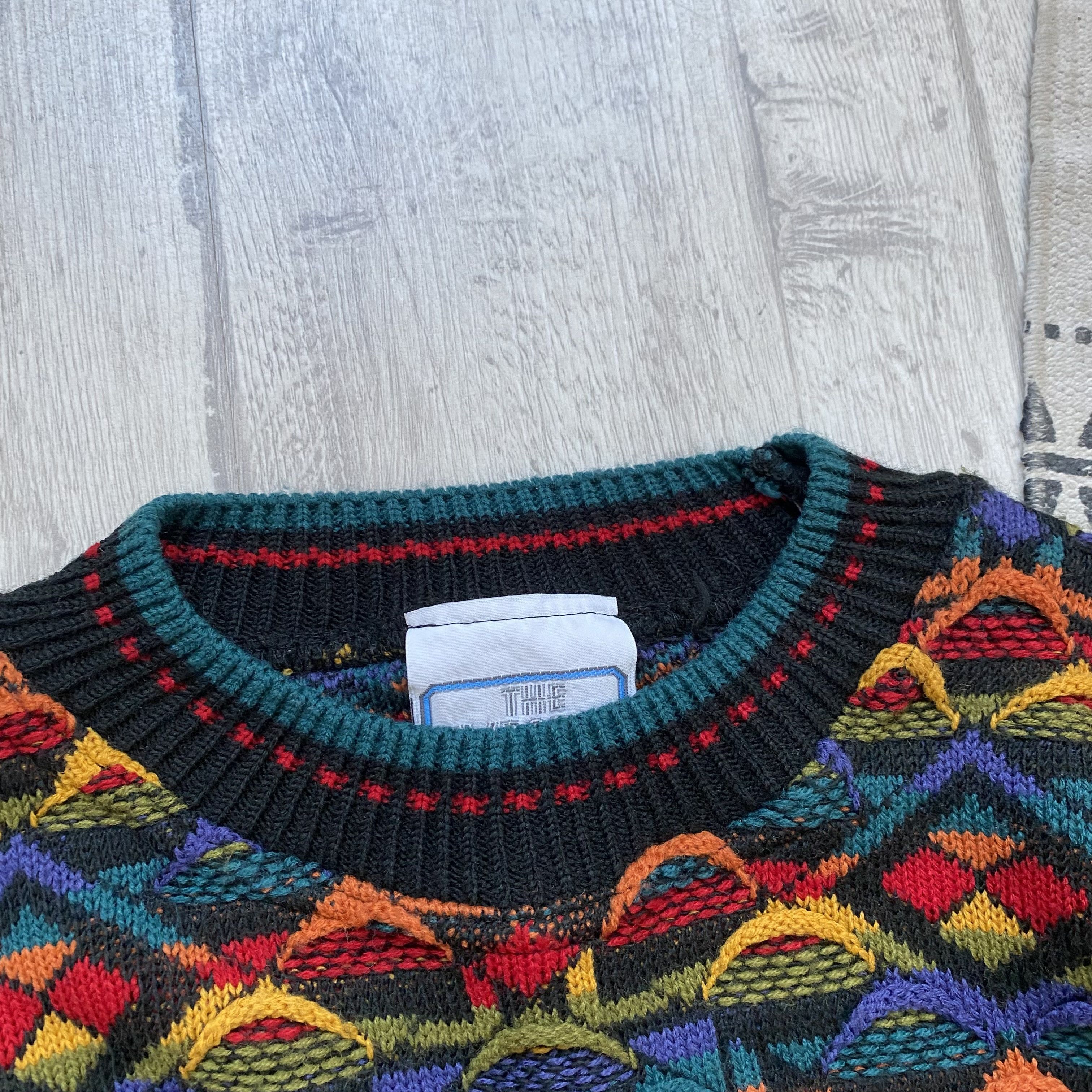 Coogi Vintage 90s Coggi Style knit Cozy sweater Y2K Tundra Size US L / EU 52-54 / 3 - 5 Thumbnail