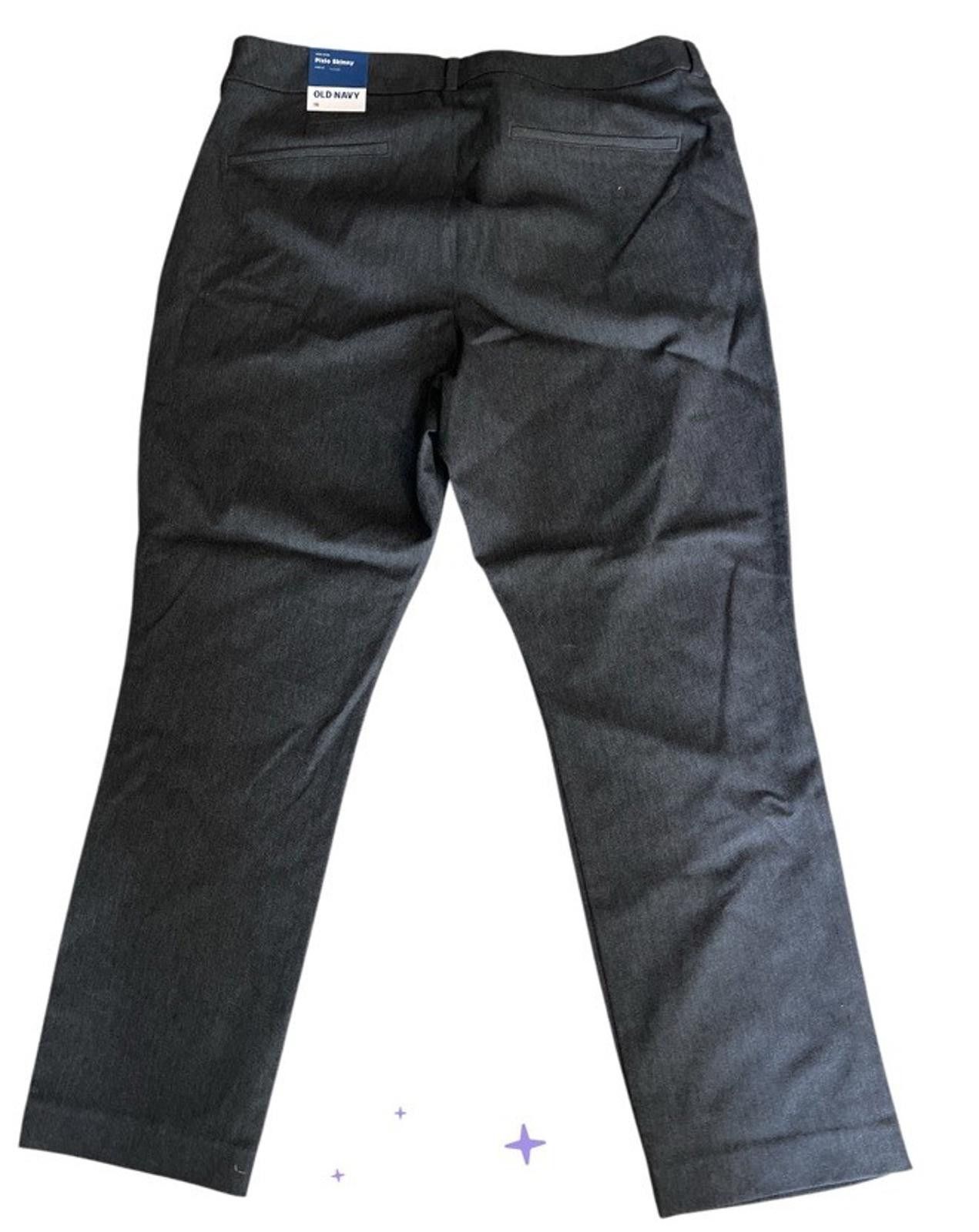 Old Navy Old Navy High Rise Pixie Skinny Pants Size 18 Grey NWT Size 40" / US 18 - 2 Thumbnail