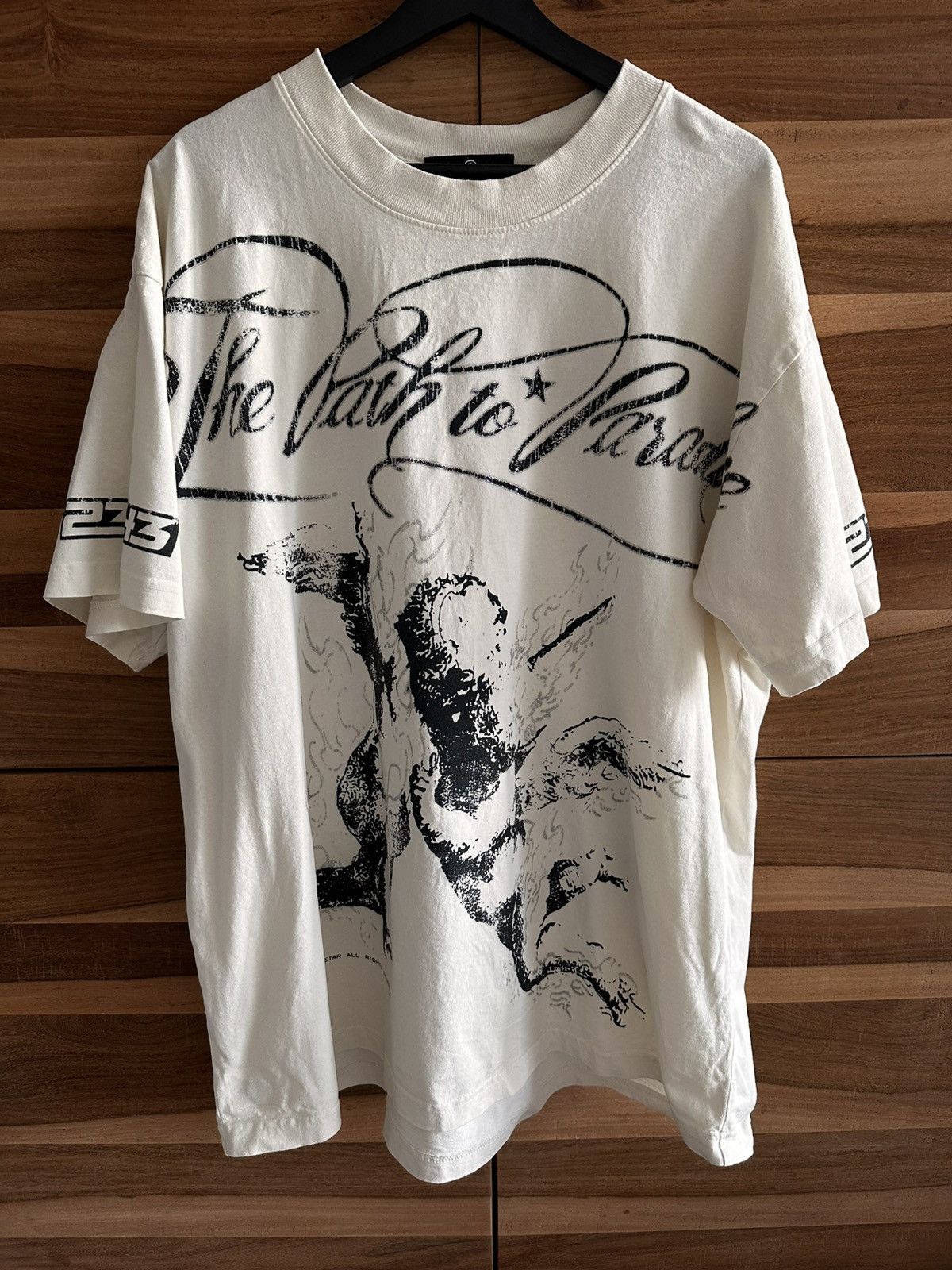 HELLSTAR Hellstar “The Path to Paradise” T-Shirt – White (XL) Size US XL / EU 56 / 4 - 5 Thumbnail