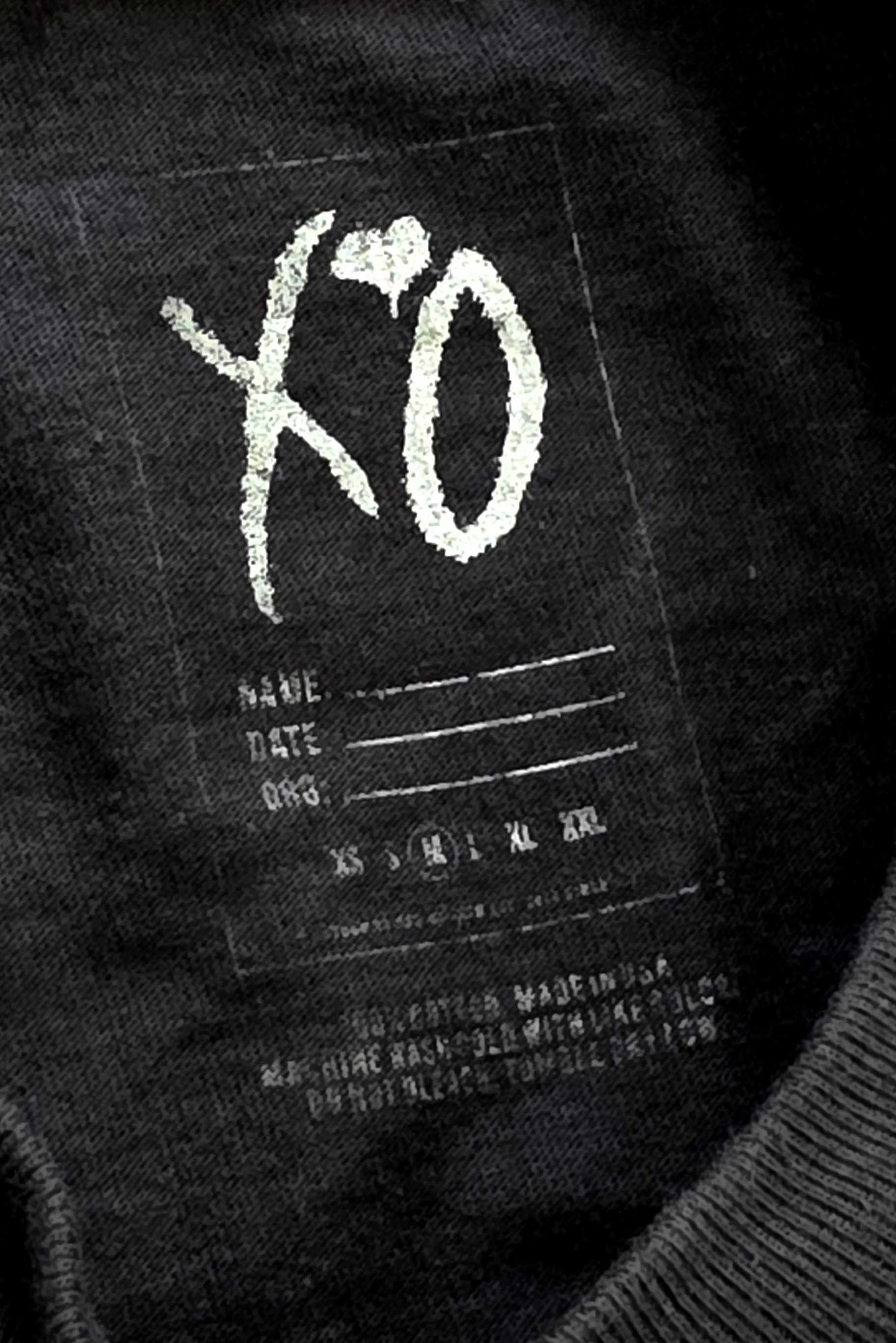 XO The Weeknd Dawn FM Chrome XO Logo Tee official piece Size US M / EU 48-50 / 2 - 4 Thumbnail