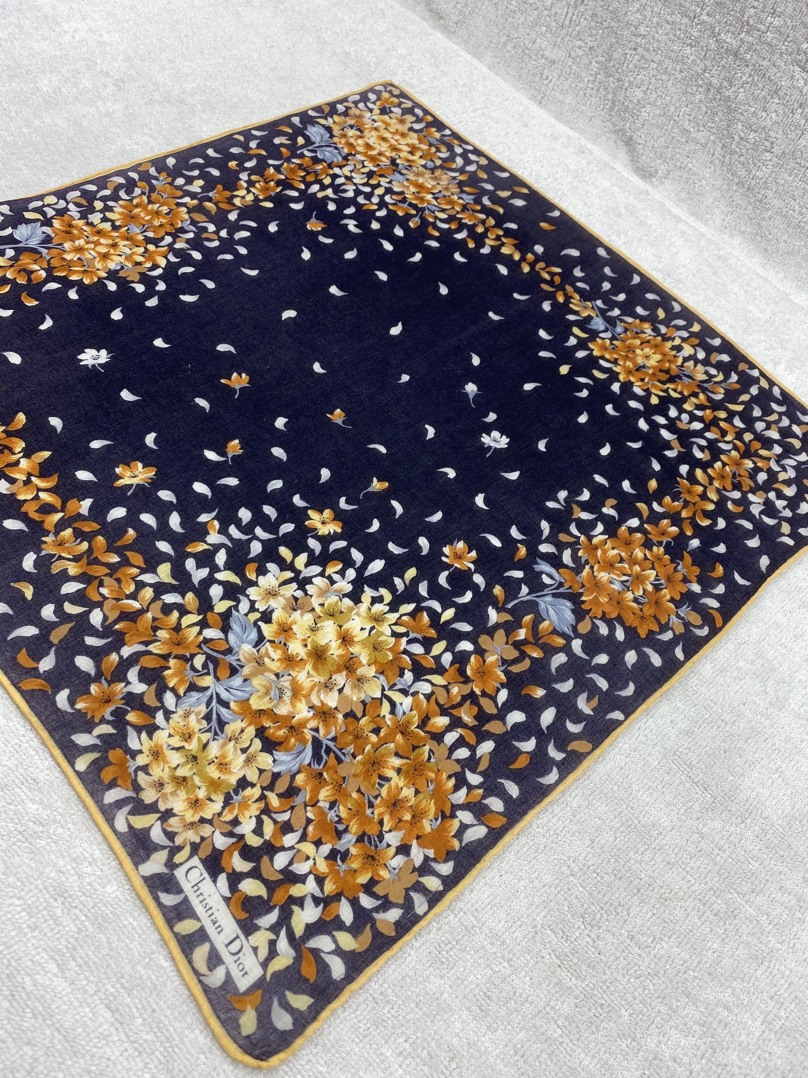 Vintage Christian Dior Handkerchief / Bandana / Neckerchief Size ONE SIZE - 4 Thumbnail