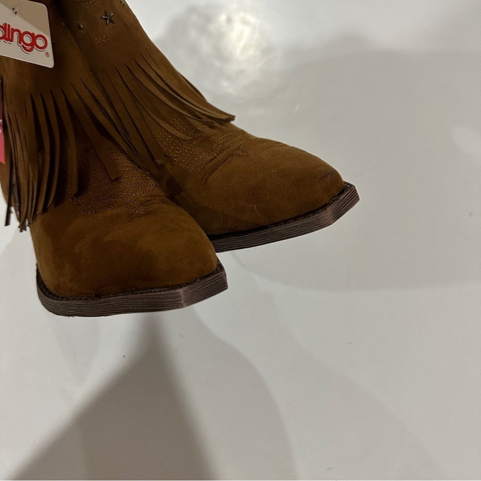 Dingo1969 Dingo Cassidy Rust Fringe Studded Western Boots Size 7.5 Size US 7.5 / IT 37.5 - 5 Thumbnail