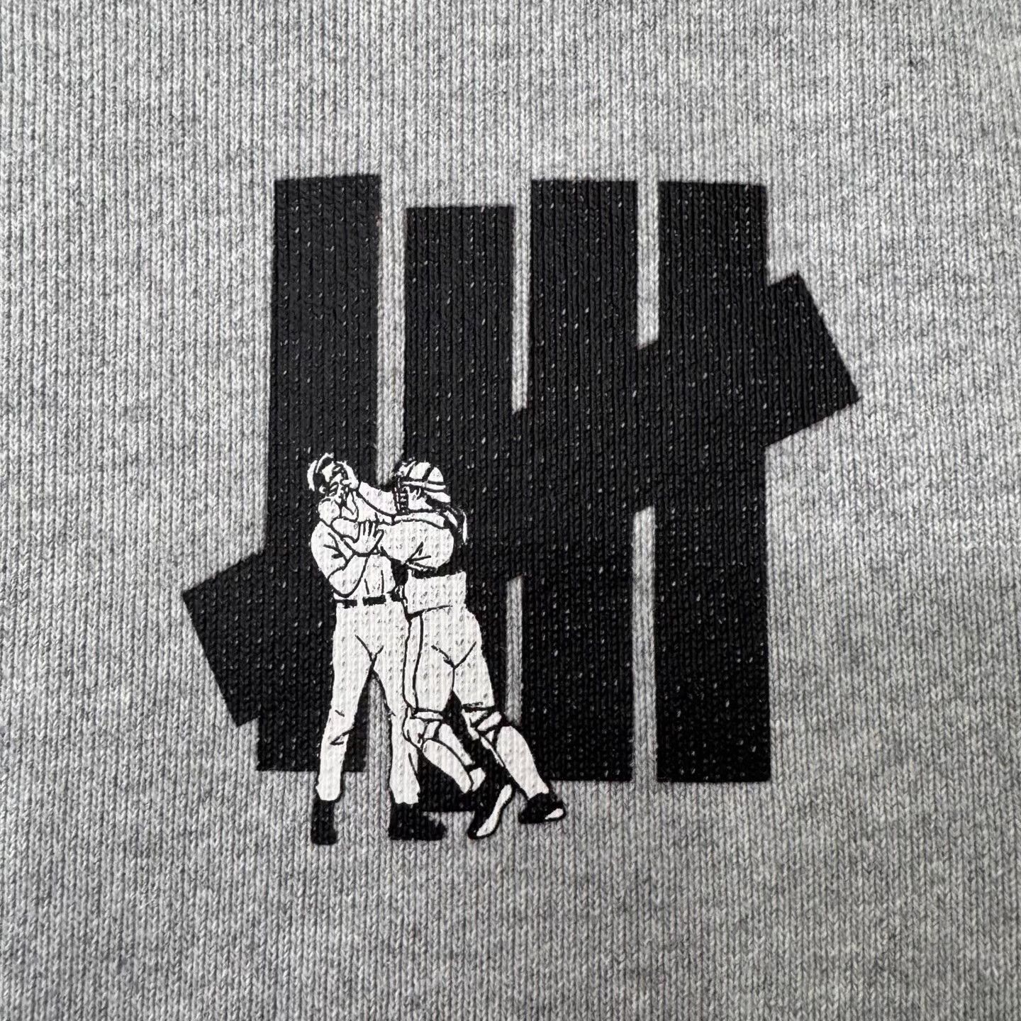 Undefeated UNDEFEATED Holiday Series Gray Hoodie Q10 Size US XL / EU 56 / 4 - 3 Thumbnail
