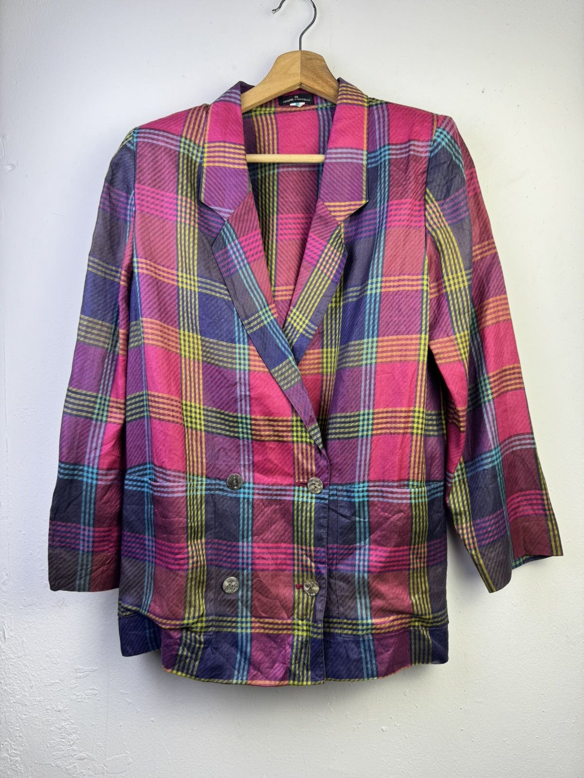 Bruno Piattelli BRUNO PIATTELLI Mutlicolour Coat Jacket Size M / US 6-8 / IT 42-44 - 1 Thumbnail