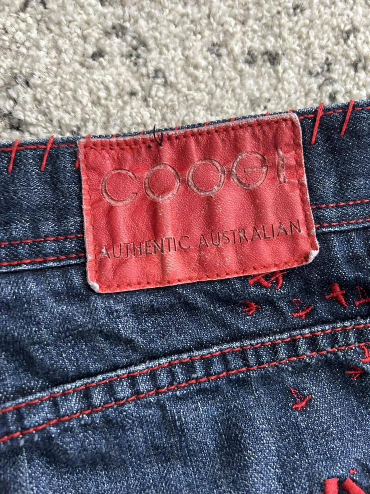 Coogi Coogi Men's Jeans with Red Stitching and Pocket Detail, Size Size US 38 / EU 54 - 7 Thumbnail