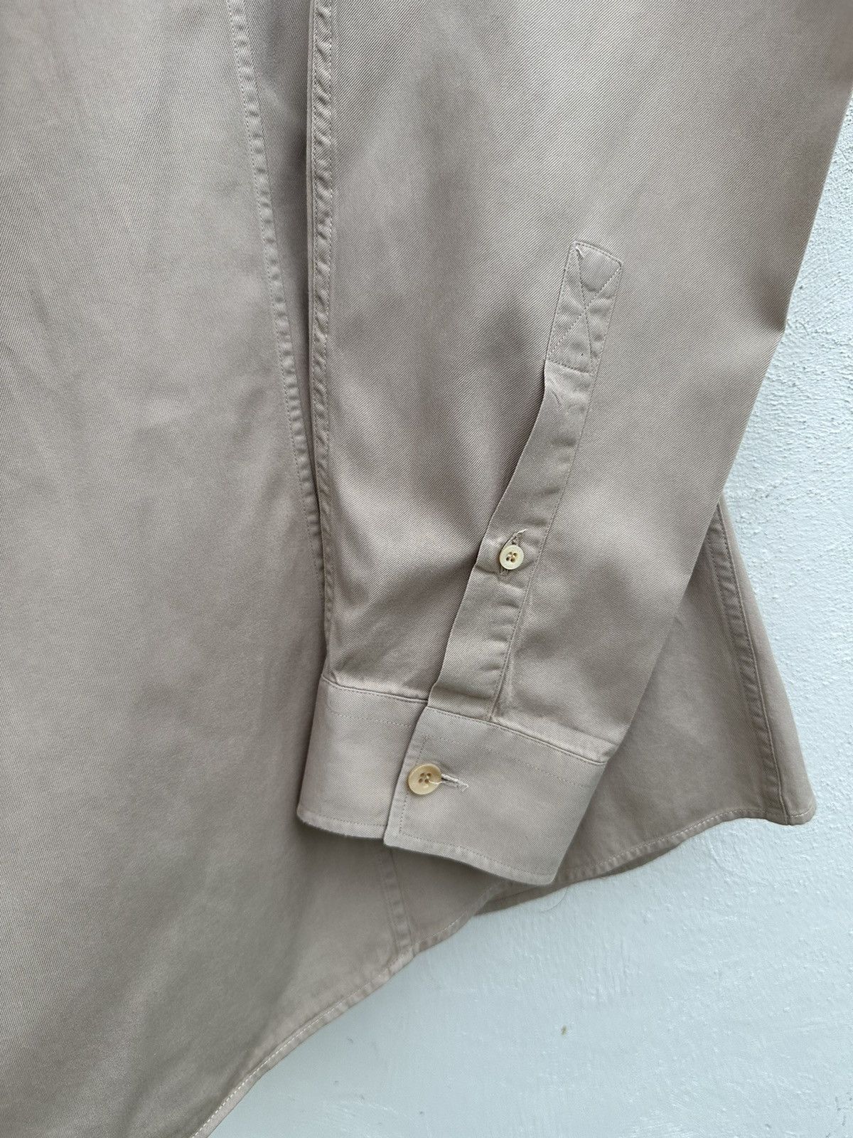 Gucci GUCCI Long Sleeve Shirt Slim Fit Size US L / EU 52-54 / 3 - 11 Thumbnail