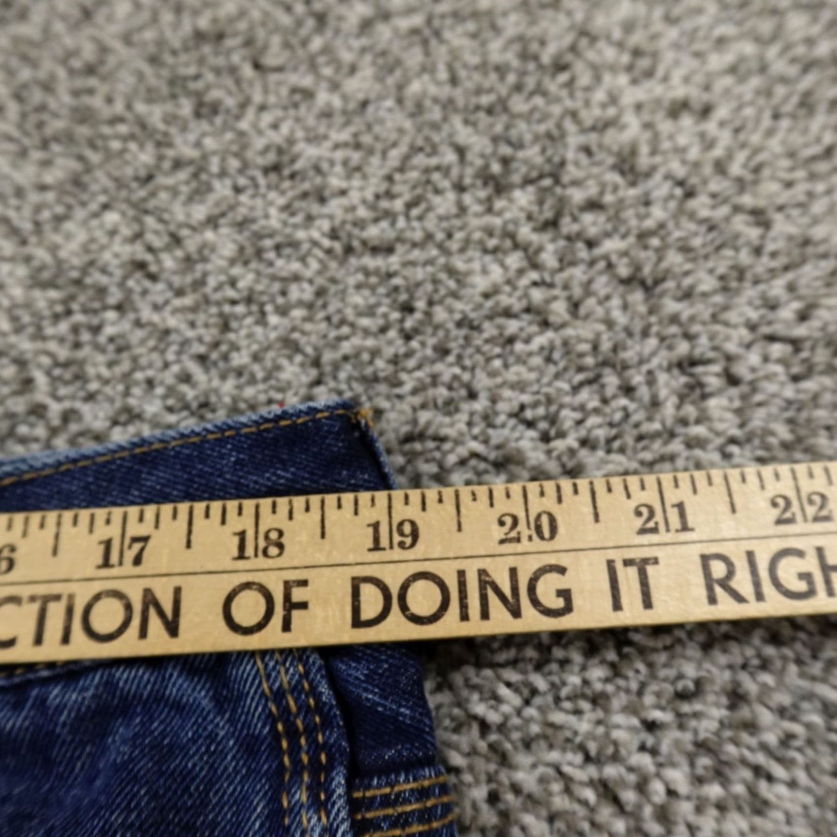 Vintage VTG Big Mac Jeans Mens 38X30 Blue Denim Wide-Leg Baggy Carpenter Skate Work Y2K Size US 38 / EU 54 - 6 Thumbnail