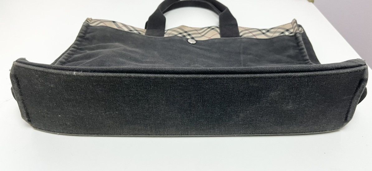 Burberry Burberry London Blue Label Nova Check Camvas Tote Bag Size ONE SIZE - 10 Thumbnail